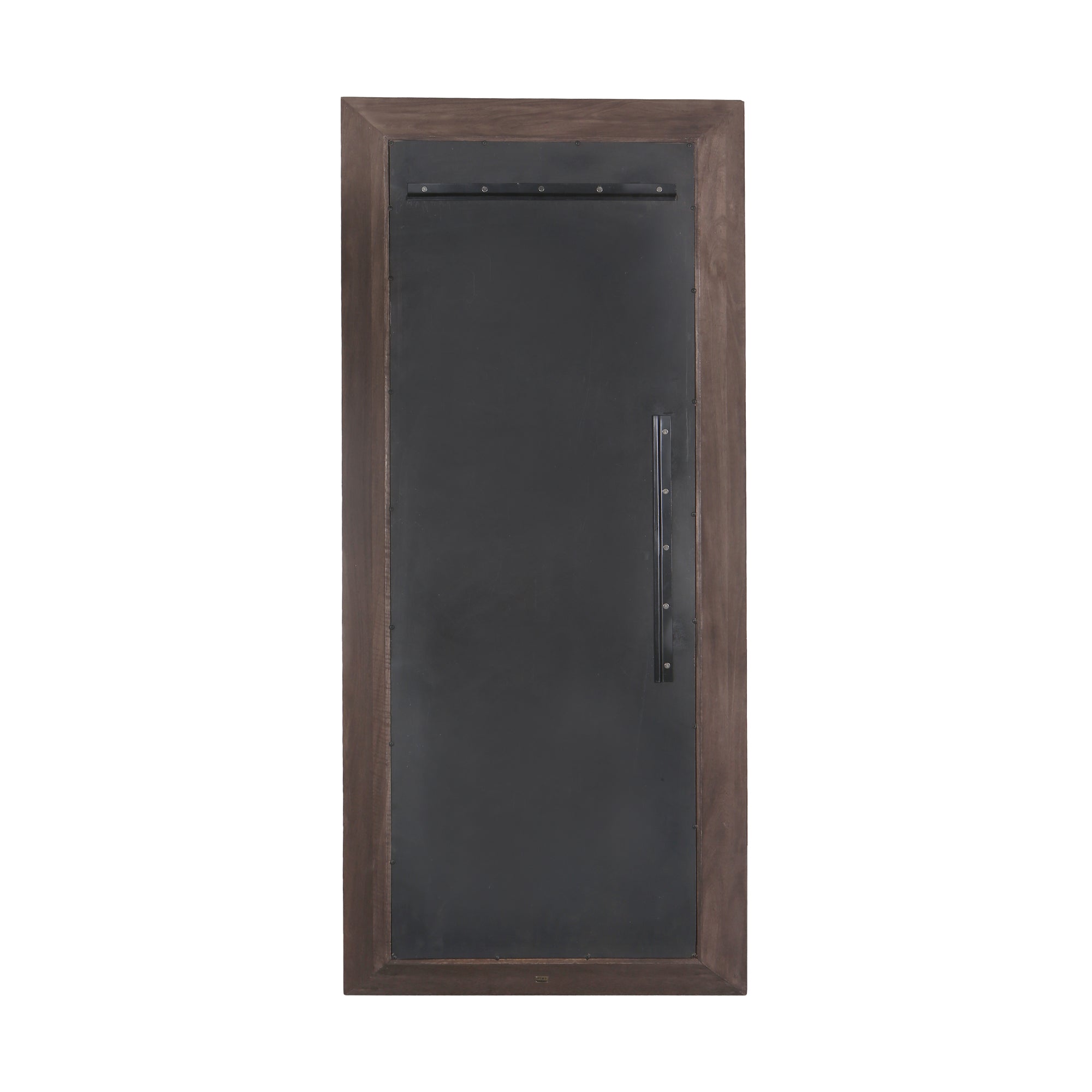Nicka Brown mango wood rectangle mirror S