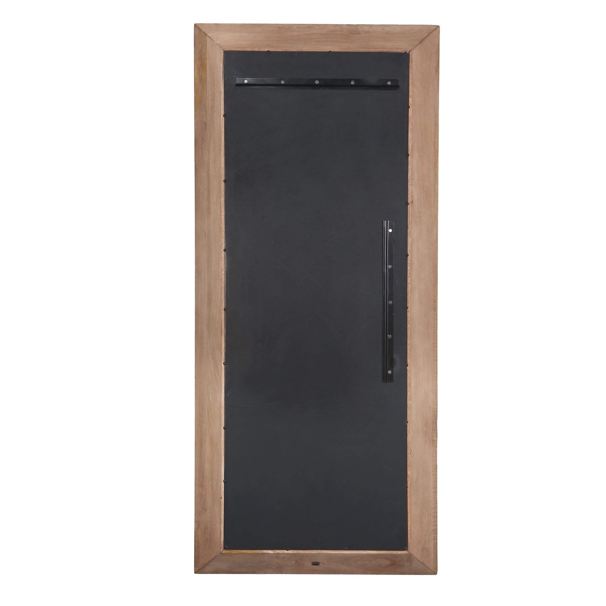 Nicka Natural mango wood rectangle mirror S