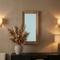 Miroir Nicka — Naturel Bois de Manguier Rectangulaire S
