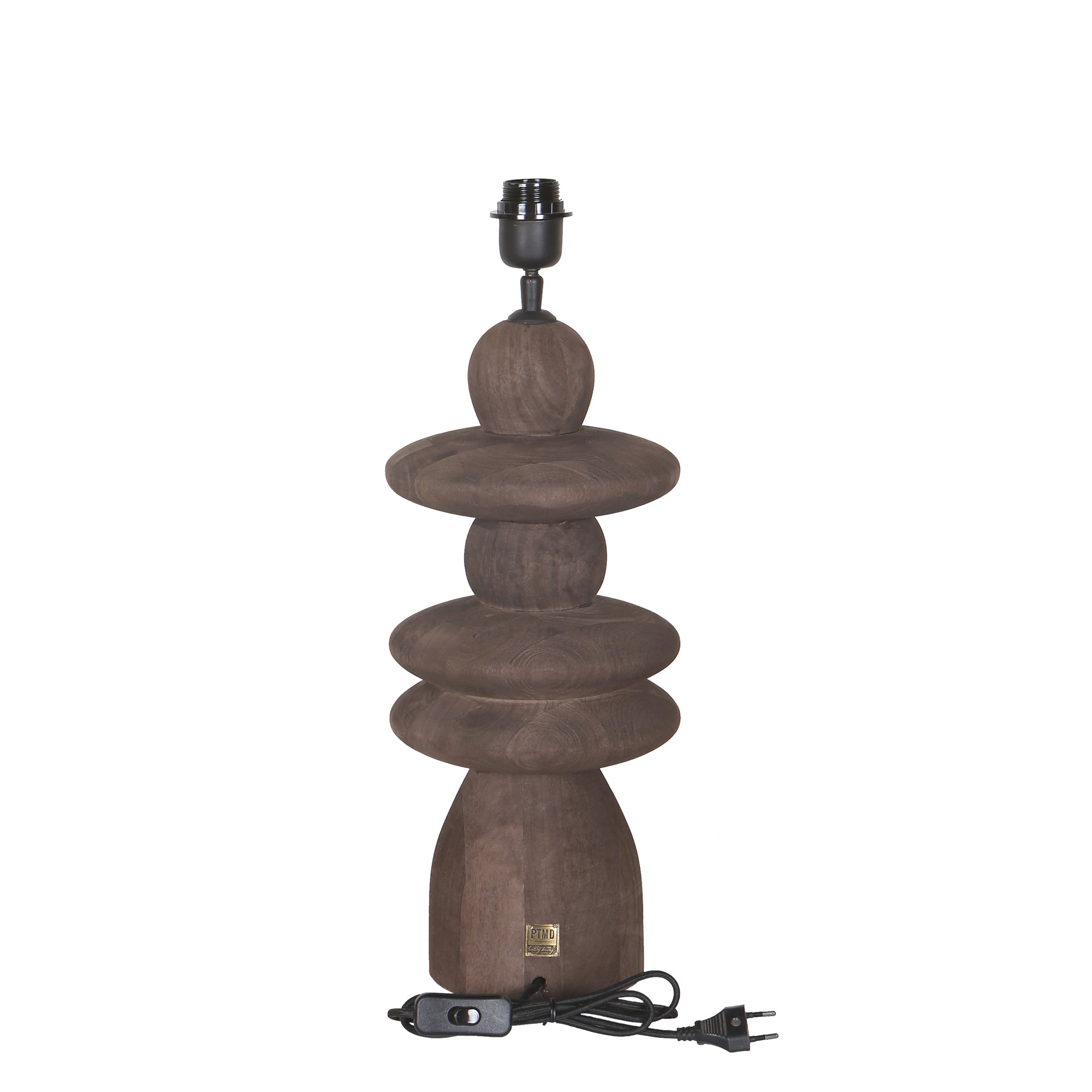 Callain Lampes de table en bois - Marron