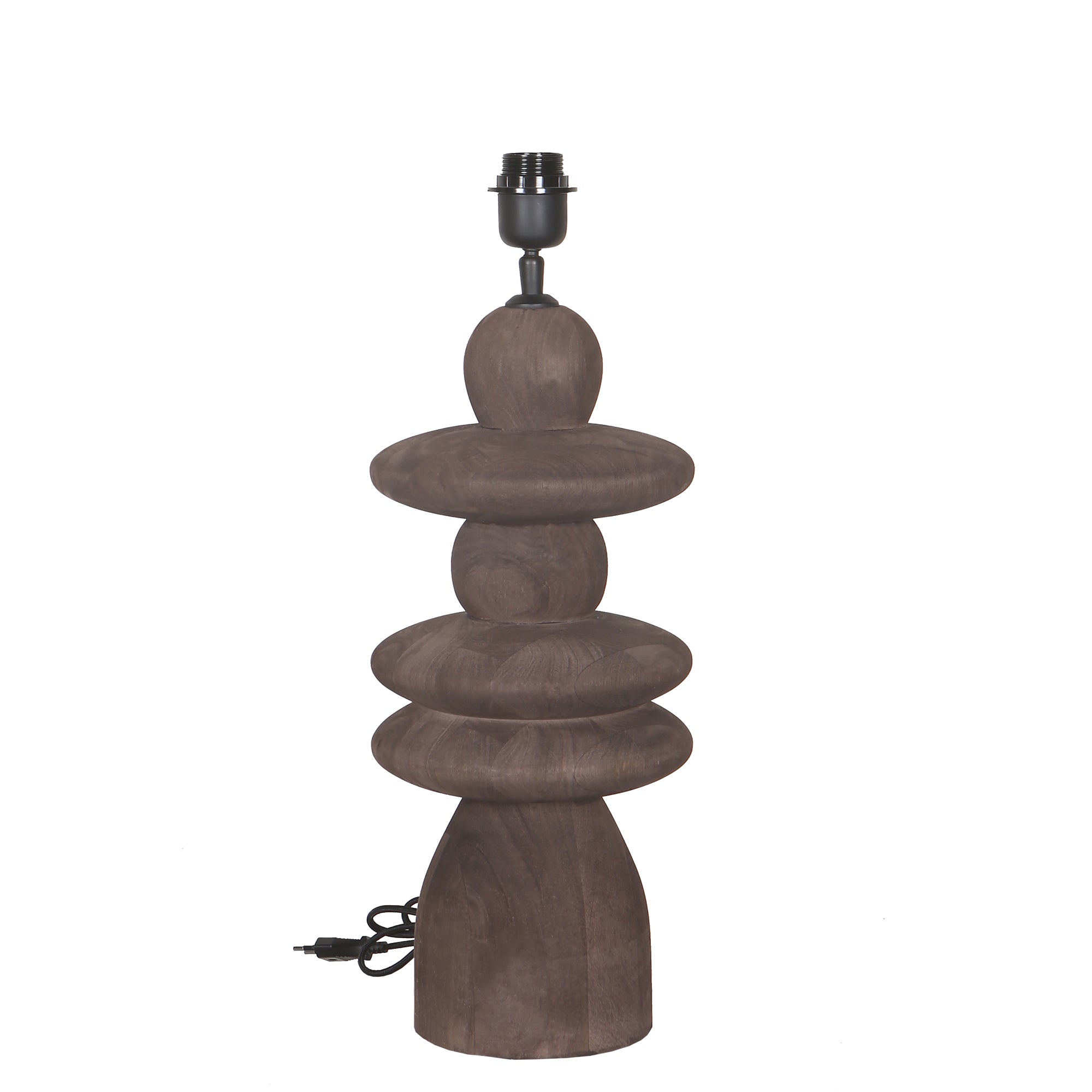 Callain Lampes de table en bois - Marron