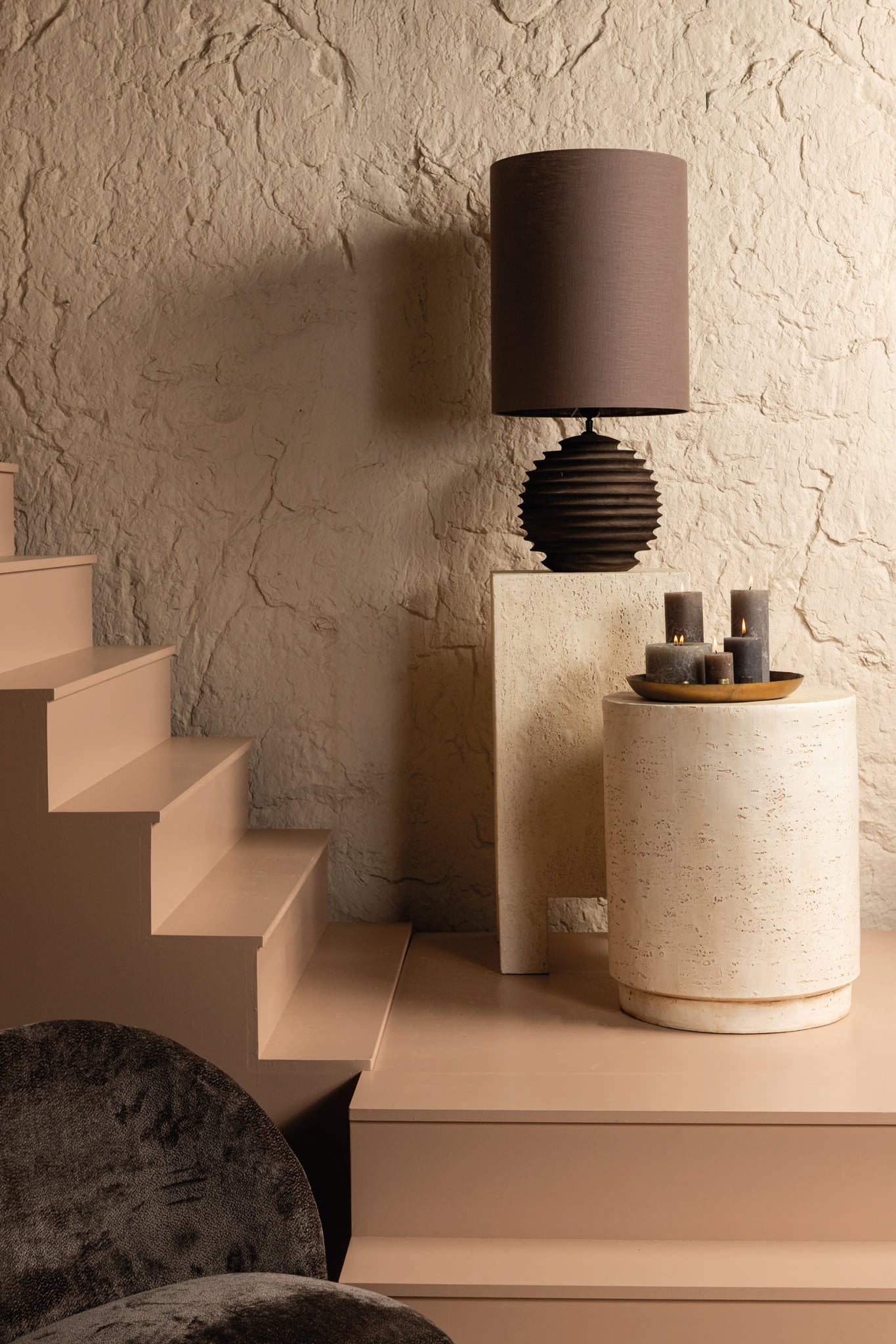 Chandar Cream MgO rectangle sidetable - Photo 3