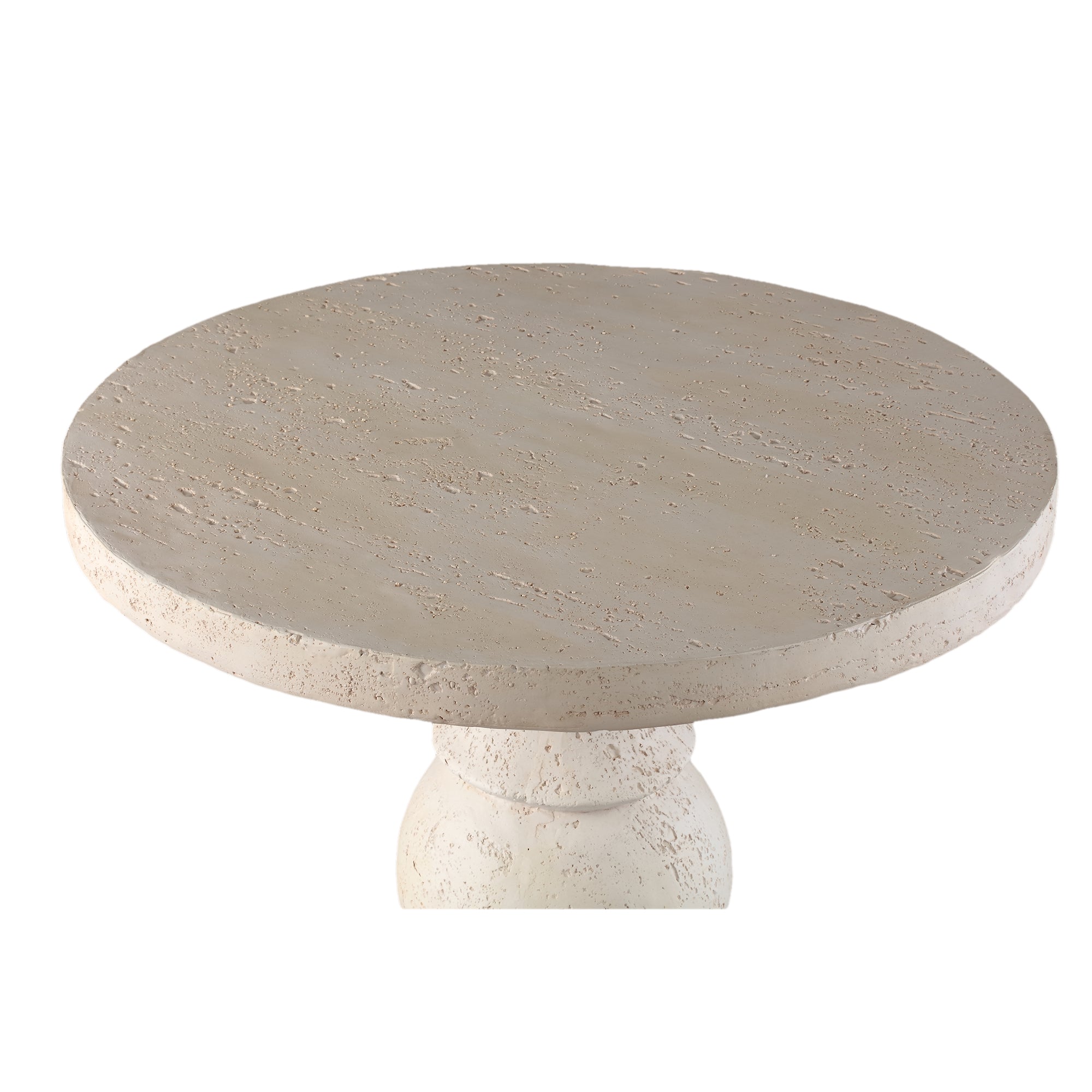 Muza Cream MgO round classic sidetable - Photo 3