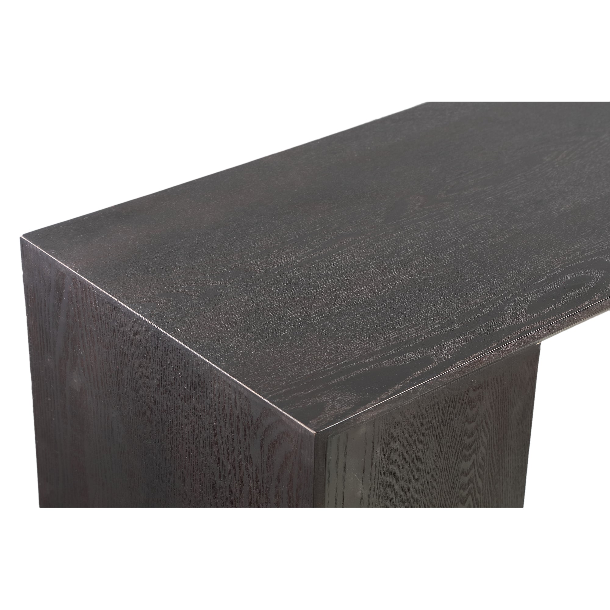 Arivo Black MDF asymmetrical sidetable rectangle - Photo 3