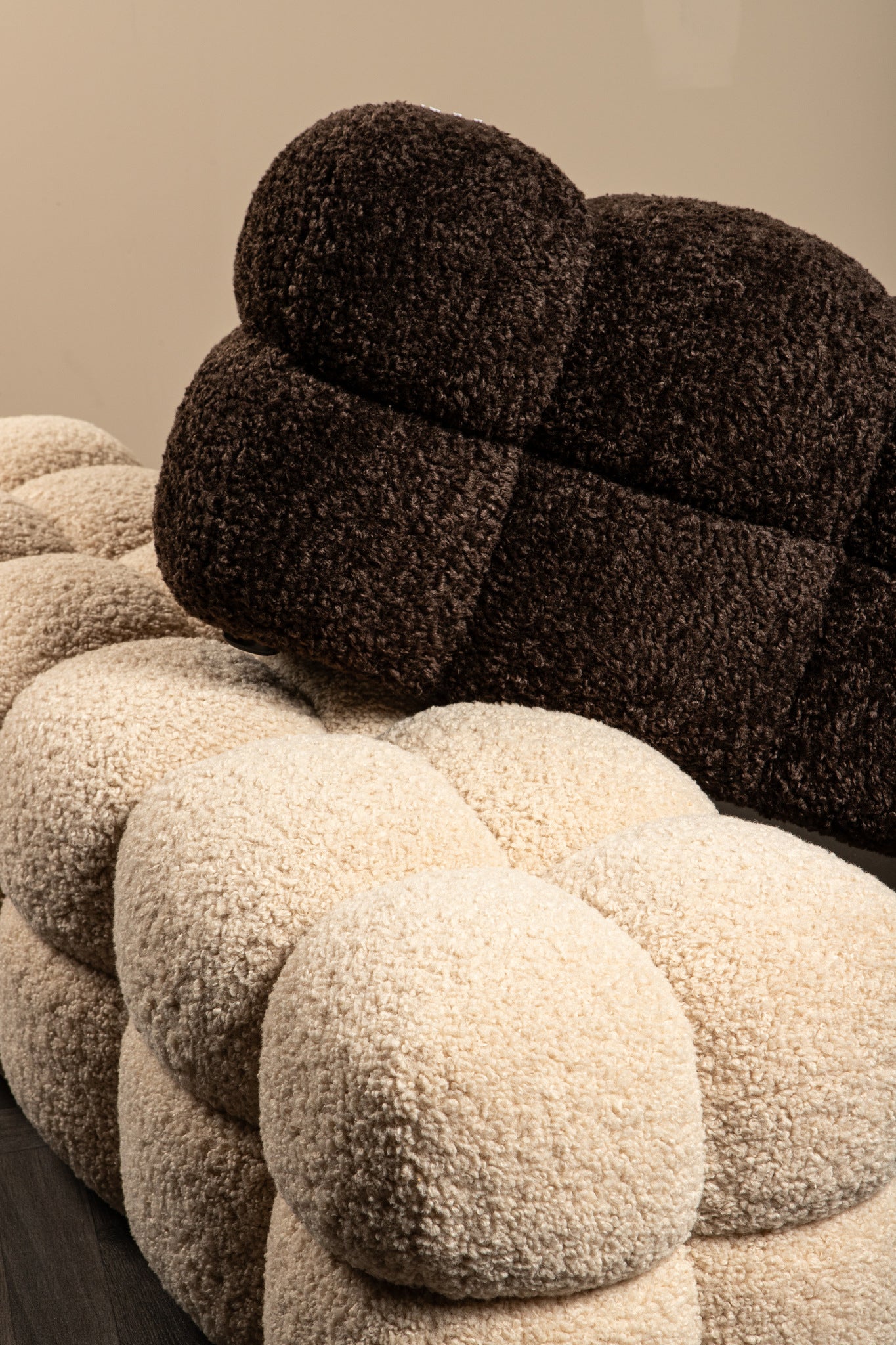 Teddy bench beige - Photo 3