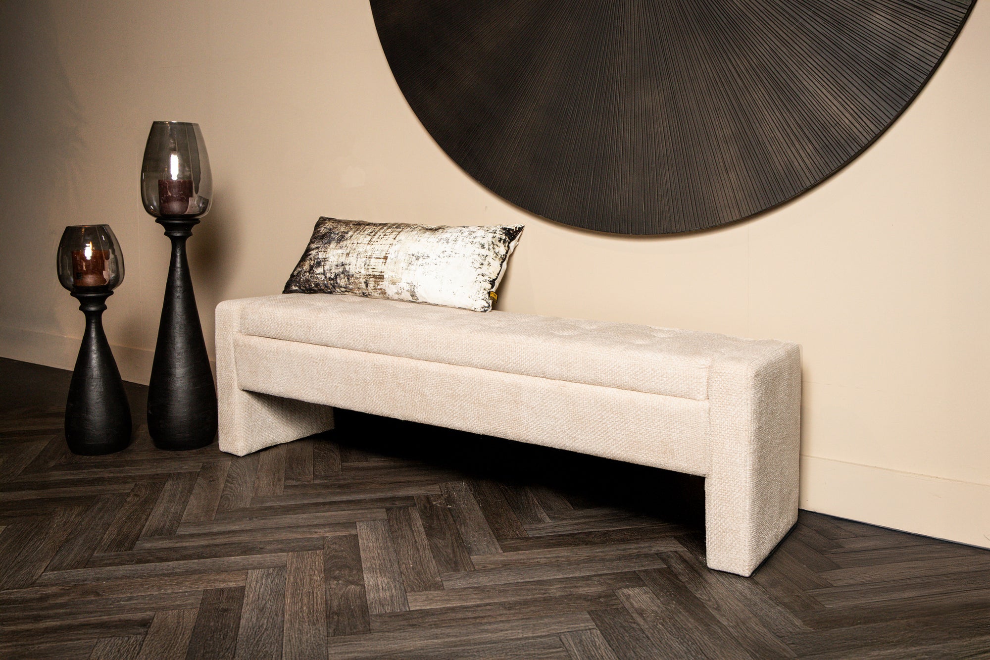 Sidney bench cream - Photo 2
