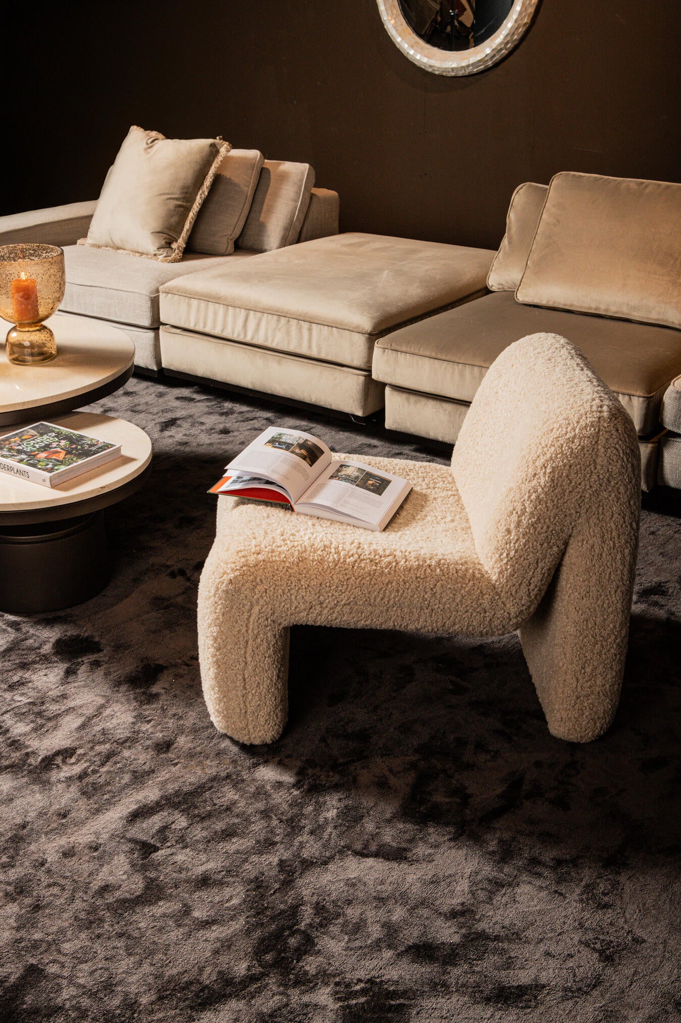 Oslo fauteuil teddy beige - Photo 7