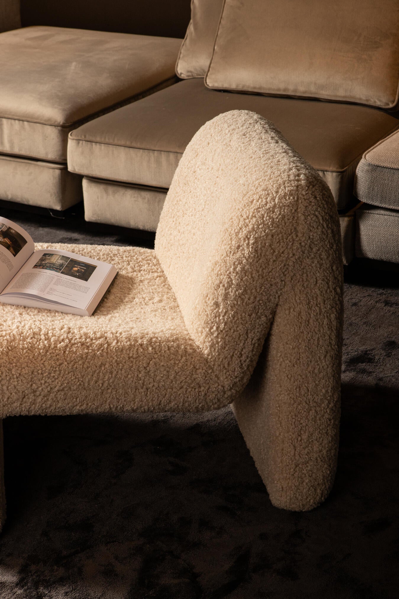 Oslo fauteuil teddy beige - Photo 8