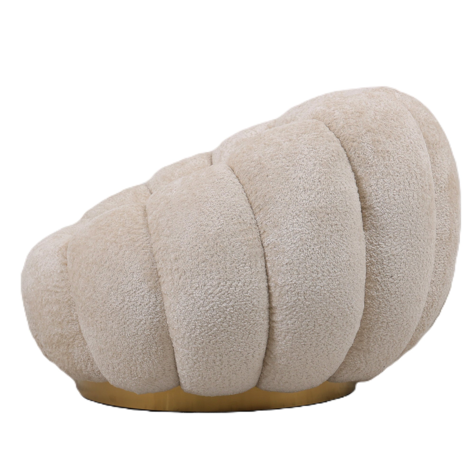 Daisy fauteuil Cream Euphoria 2 gold base - Photo 3