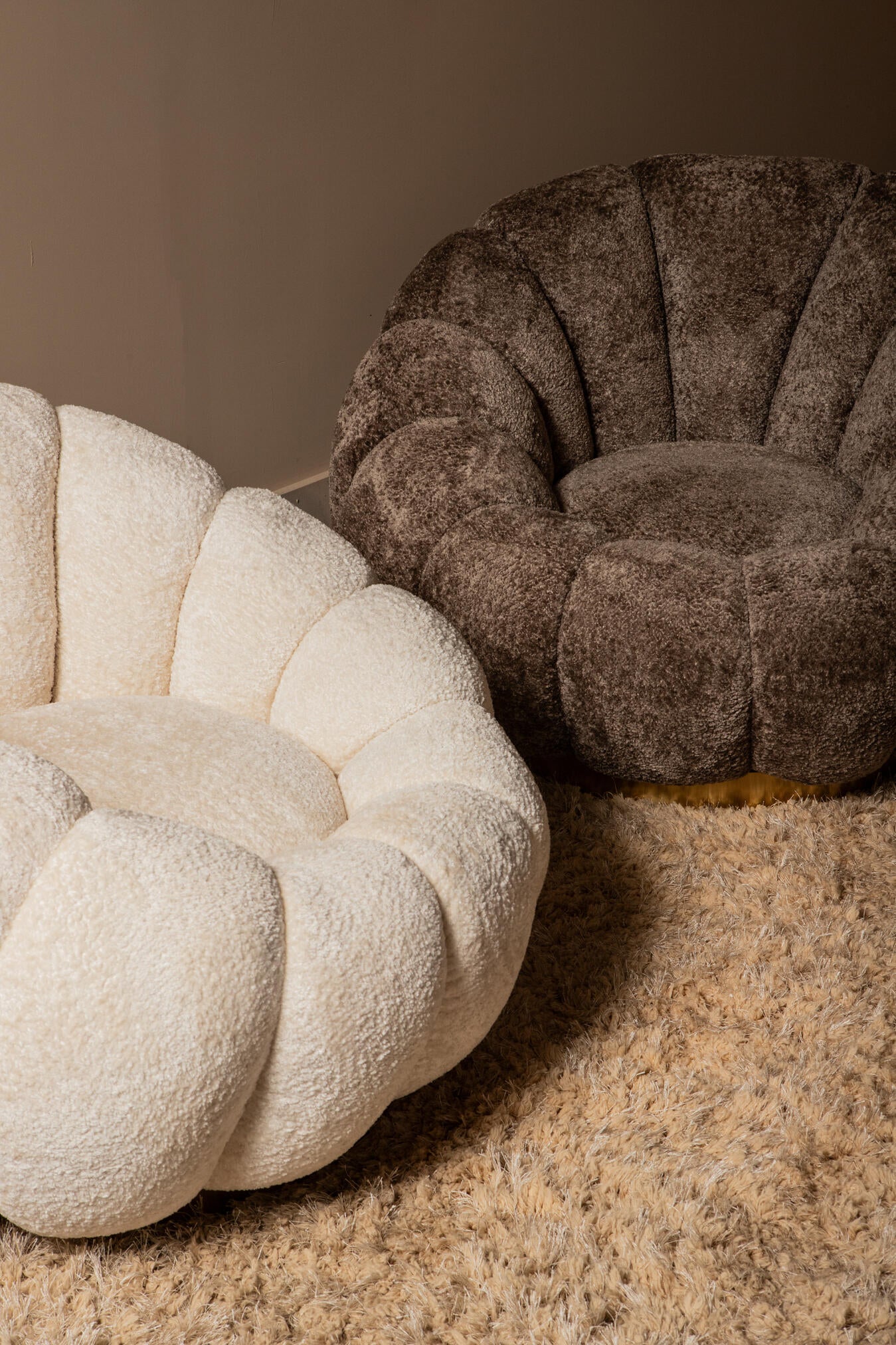 Daisy fauteuil Cream Euphoria 2 gold base - Photo 6