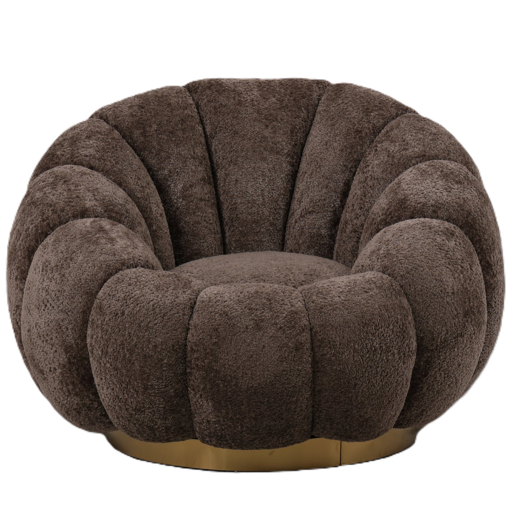 Daisy fauteuil Antelope Euphoria 6 gold base - Photo 5