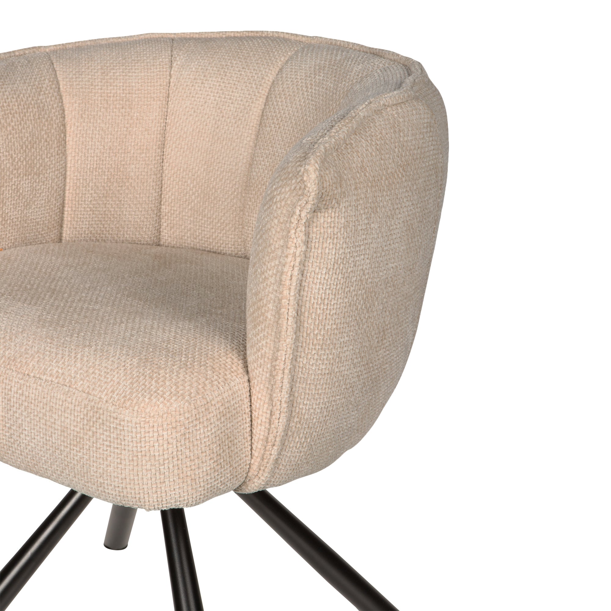 Como dining chair swivel cream - Photo 4