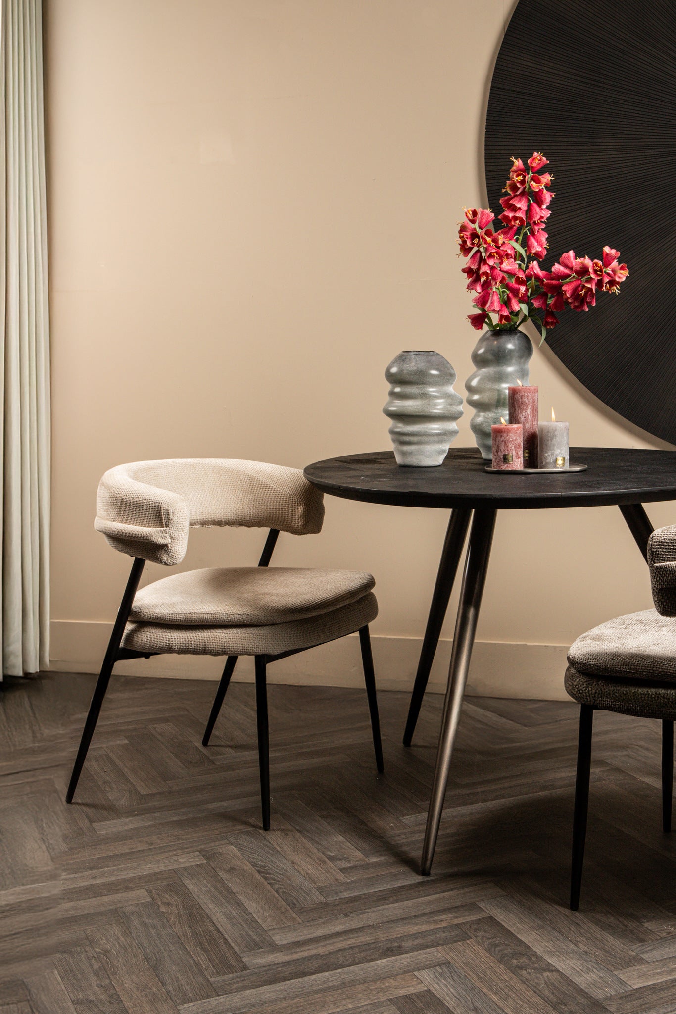 Helsinki dining chair cream - Photo 2