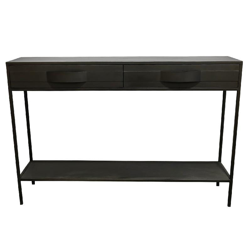 Acalia brown side table