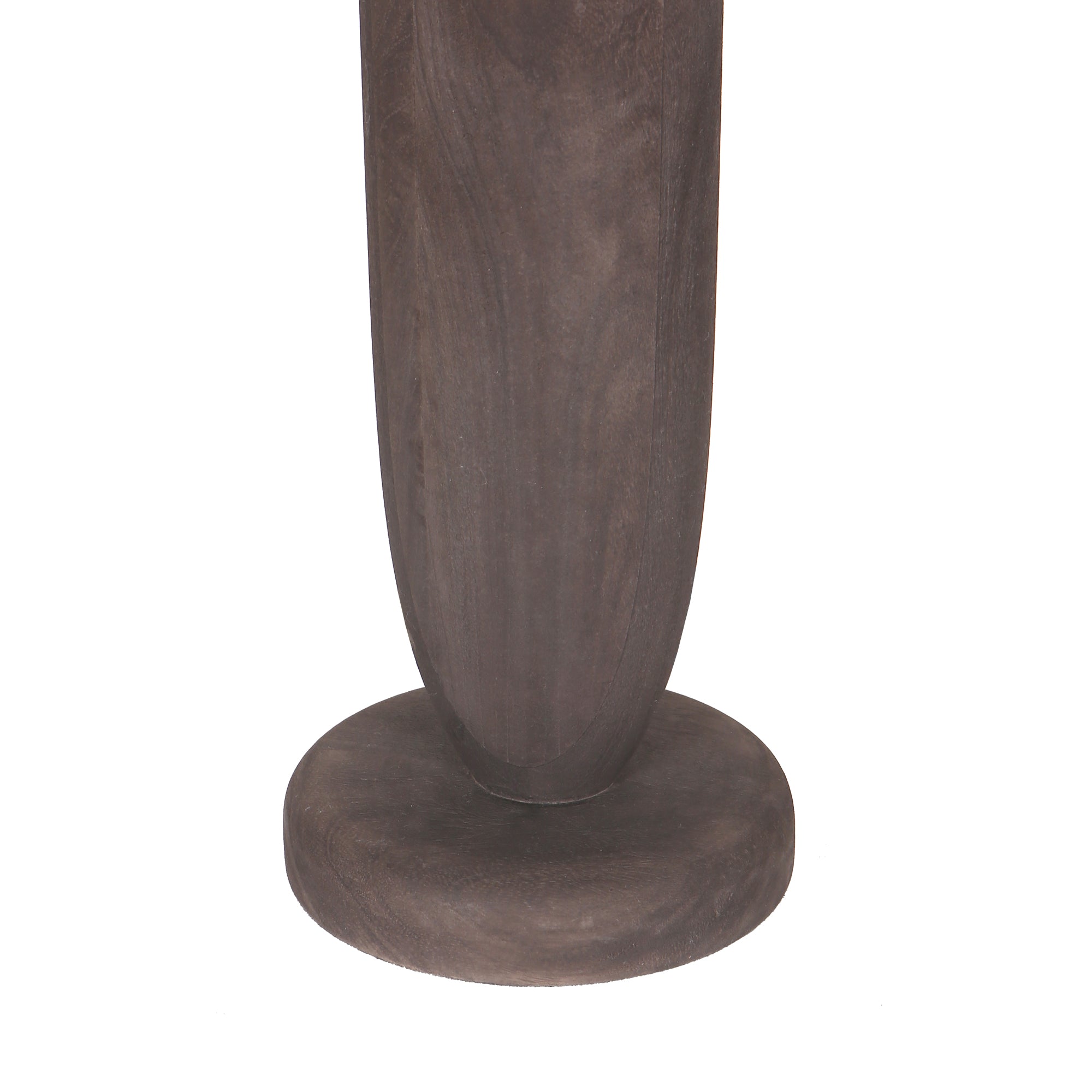 Lorinne Lampes de table en bois de manguier — Table Lamp Single - Marron