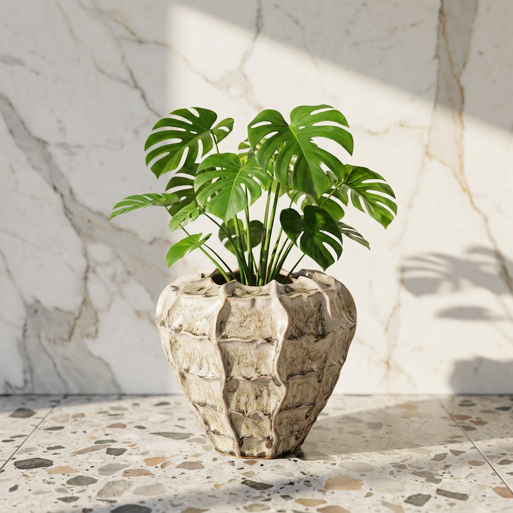 Cedric Pot en céramique - L (26x26x23 cm)