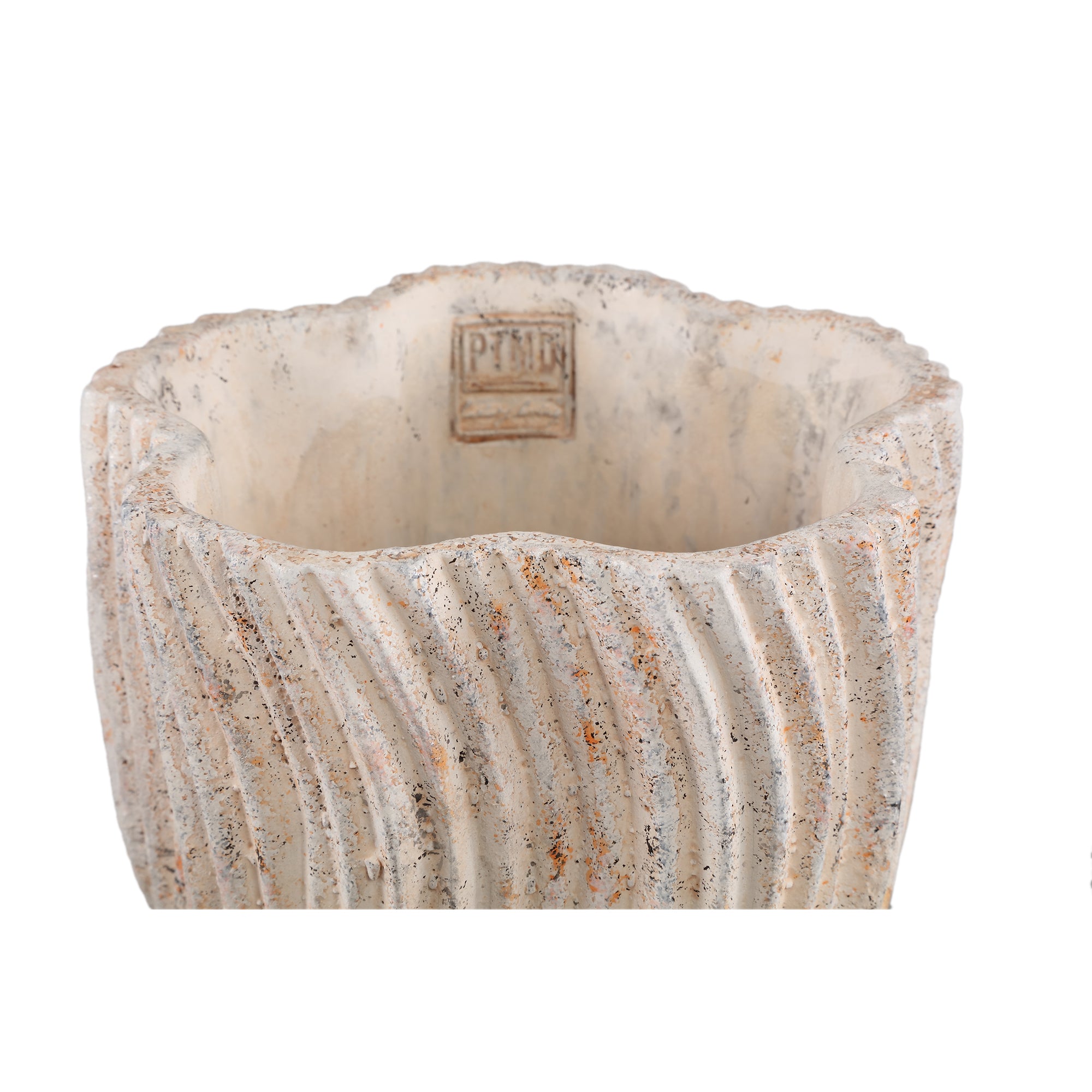 Robbien Pot en ciment - L (20x20x20 cm)