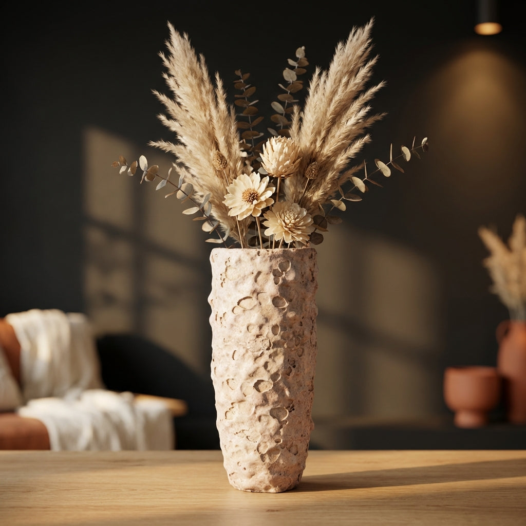 Romas Pot en ciment - M (20x20x45 cm)