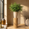 Pot Romas — Ciment — Photo lifestyle