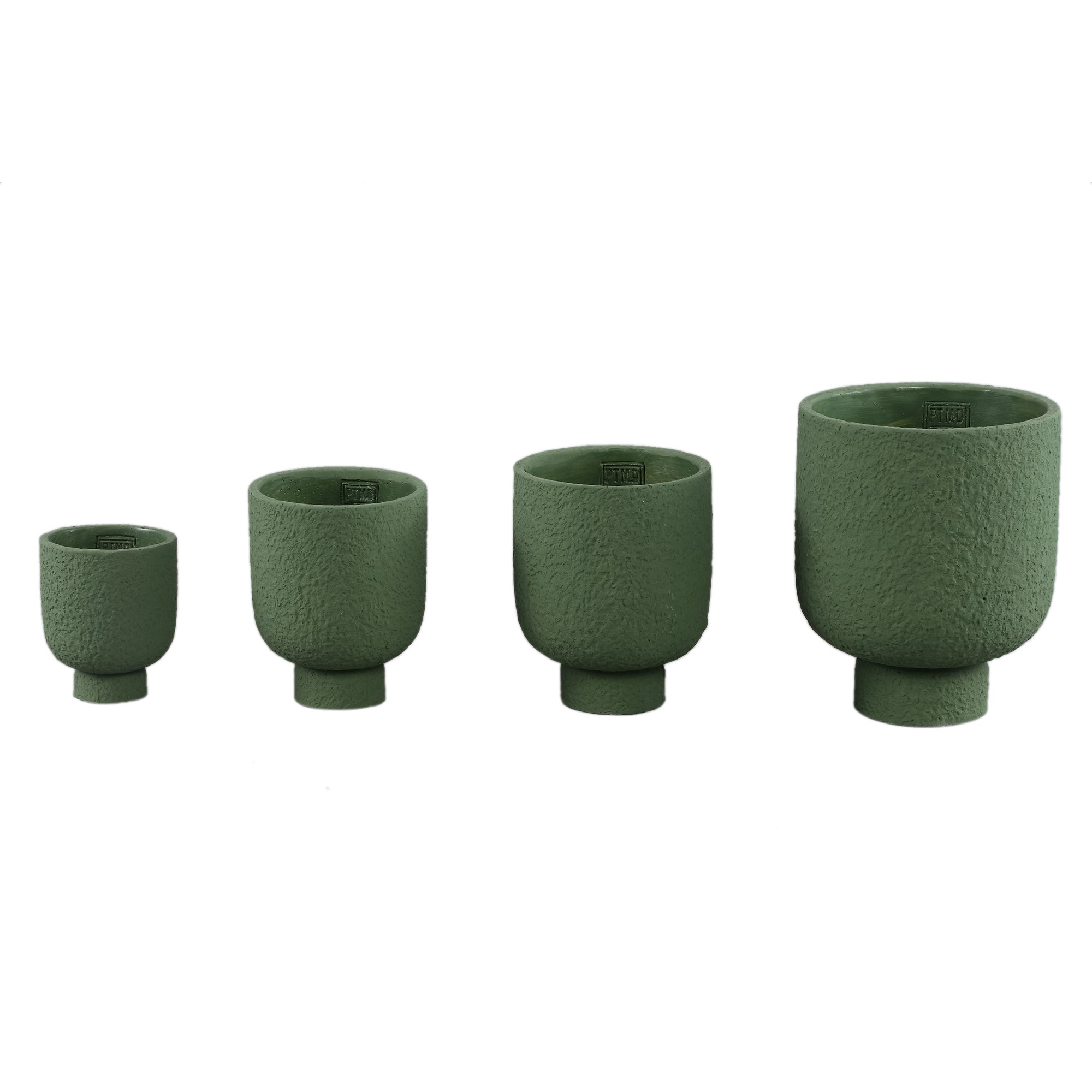 Monder Pot en ciment - Vert