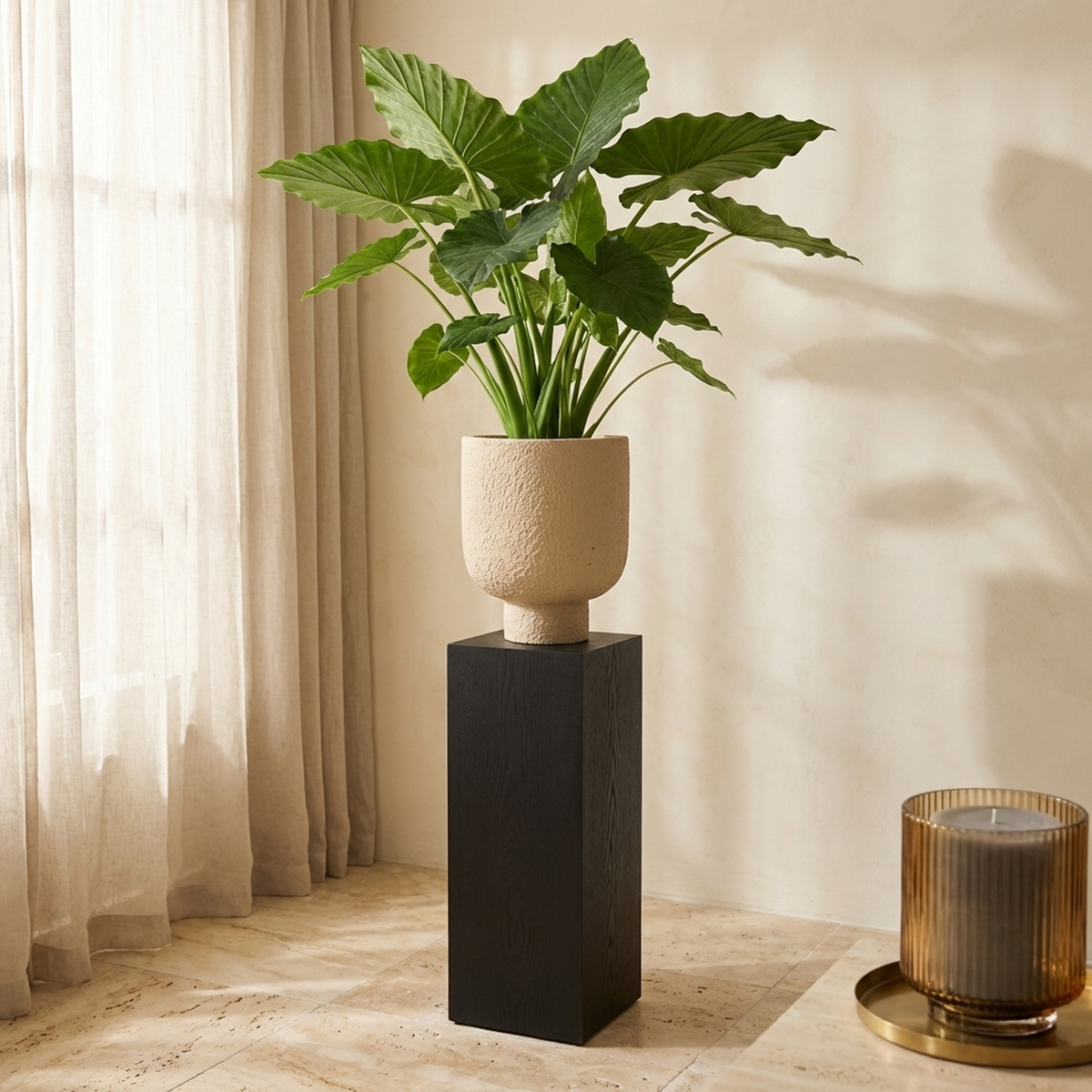 Pot Monder — Ciment — Photo lifestyle