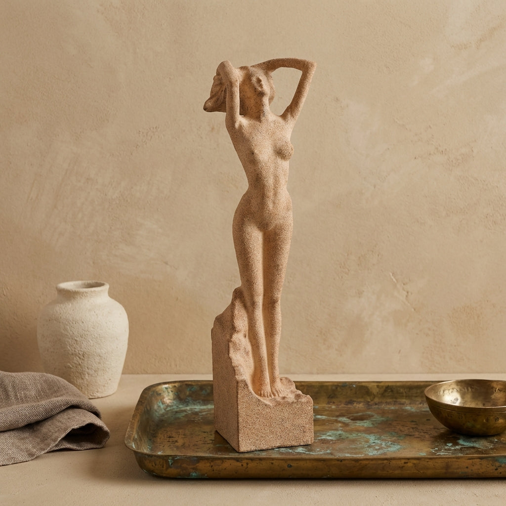 Aleah Brown poly women shaped statue large
