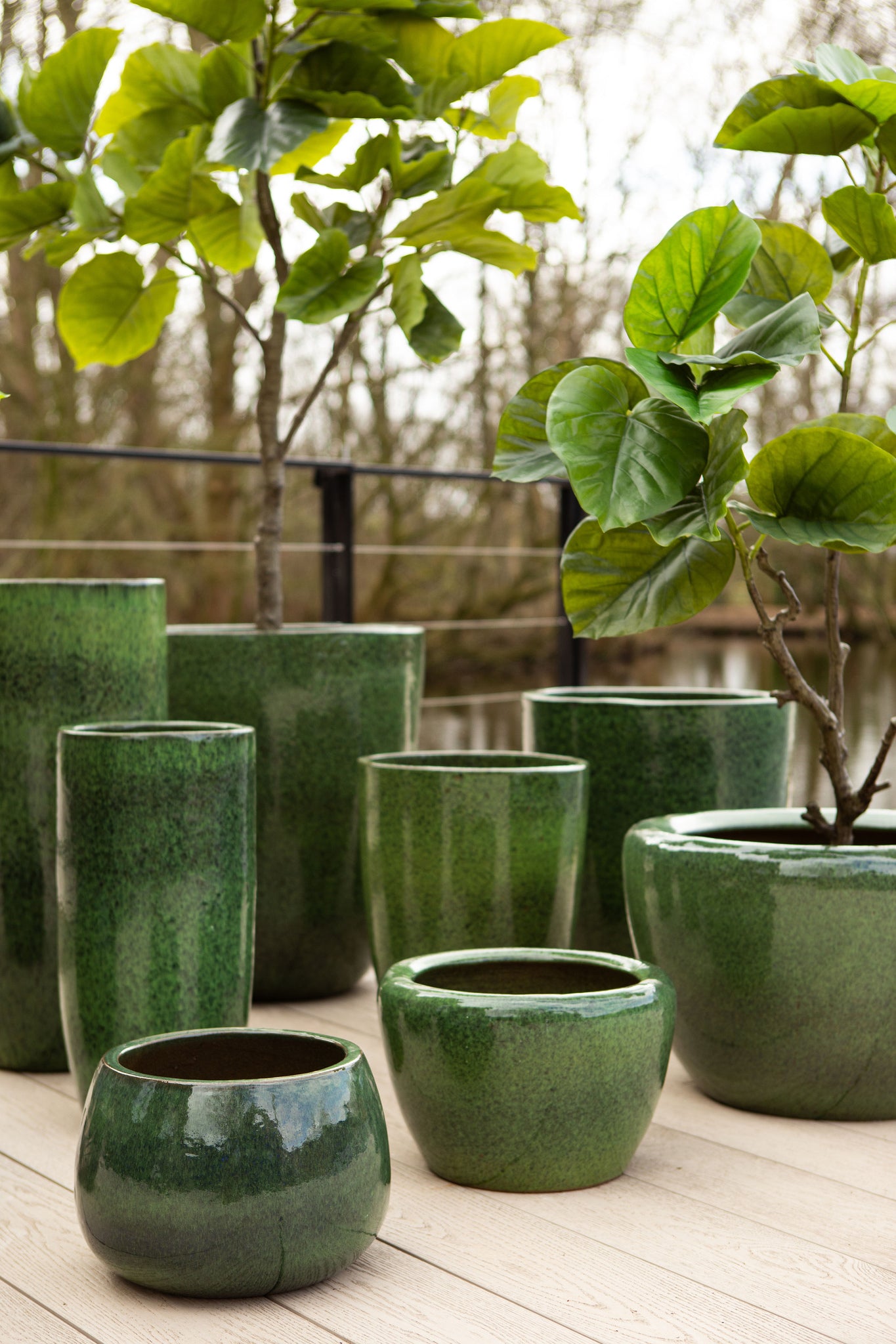 Coraline Pot en céramique - Green