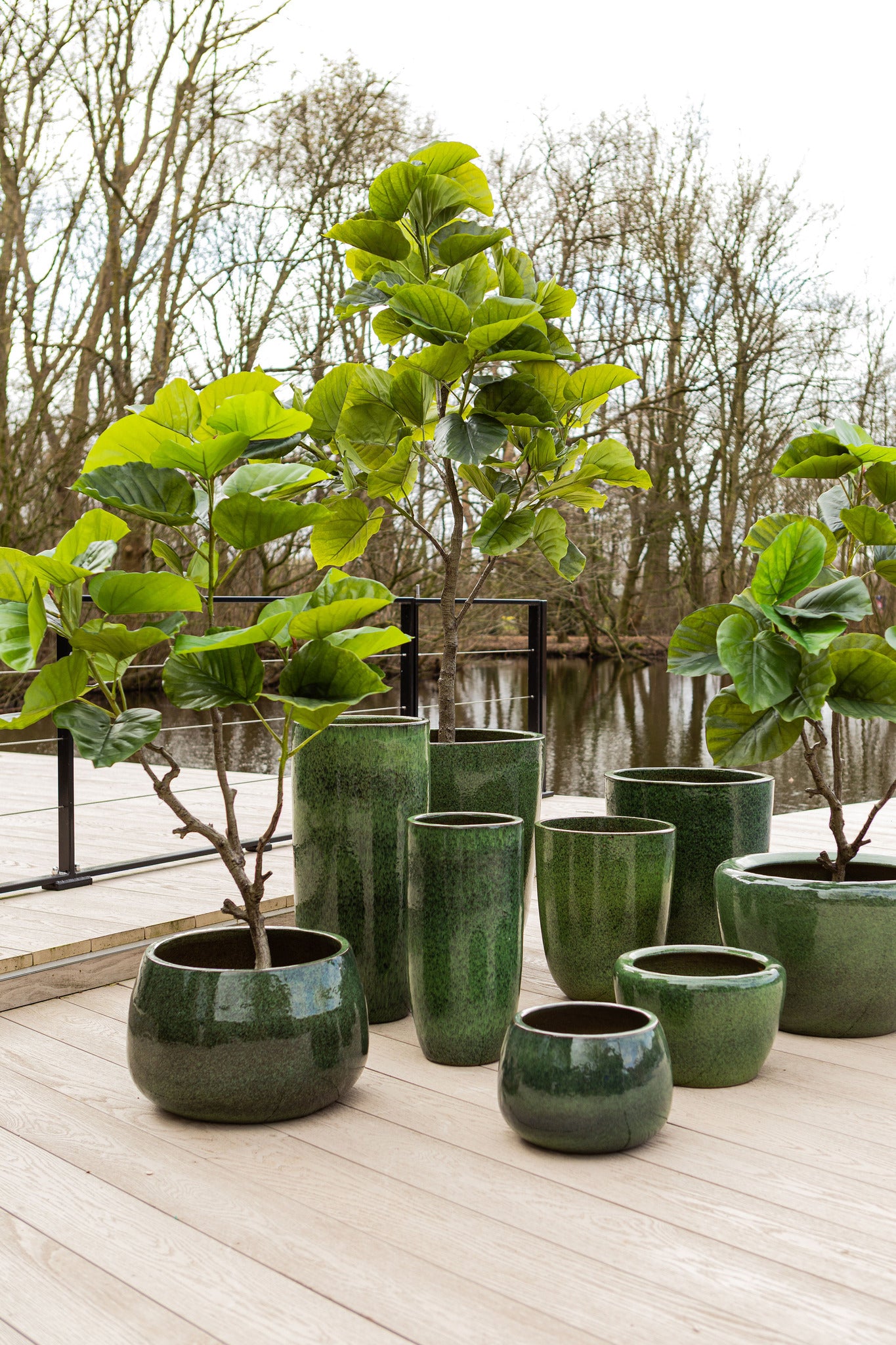 Madaline Pot en céramique - Green