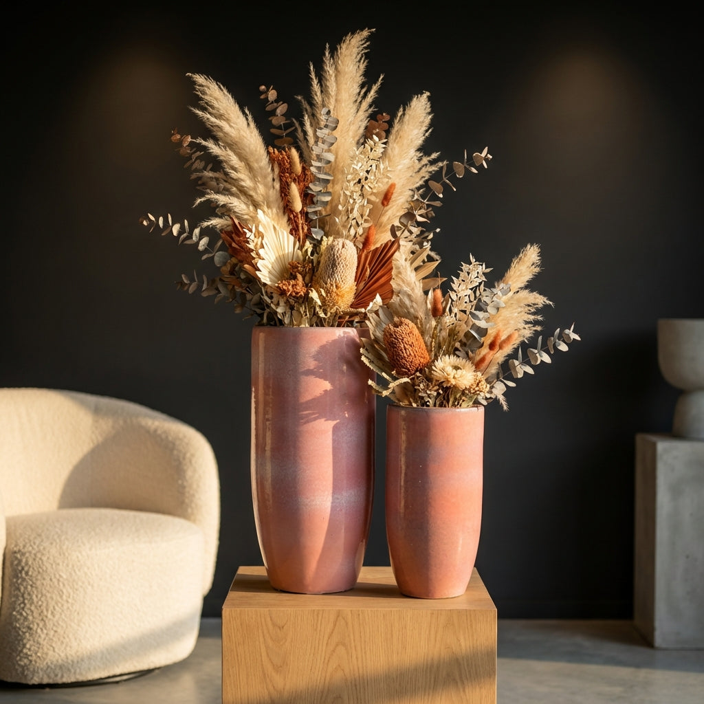 Dezzel Pot en céramique - Rose