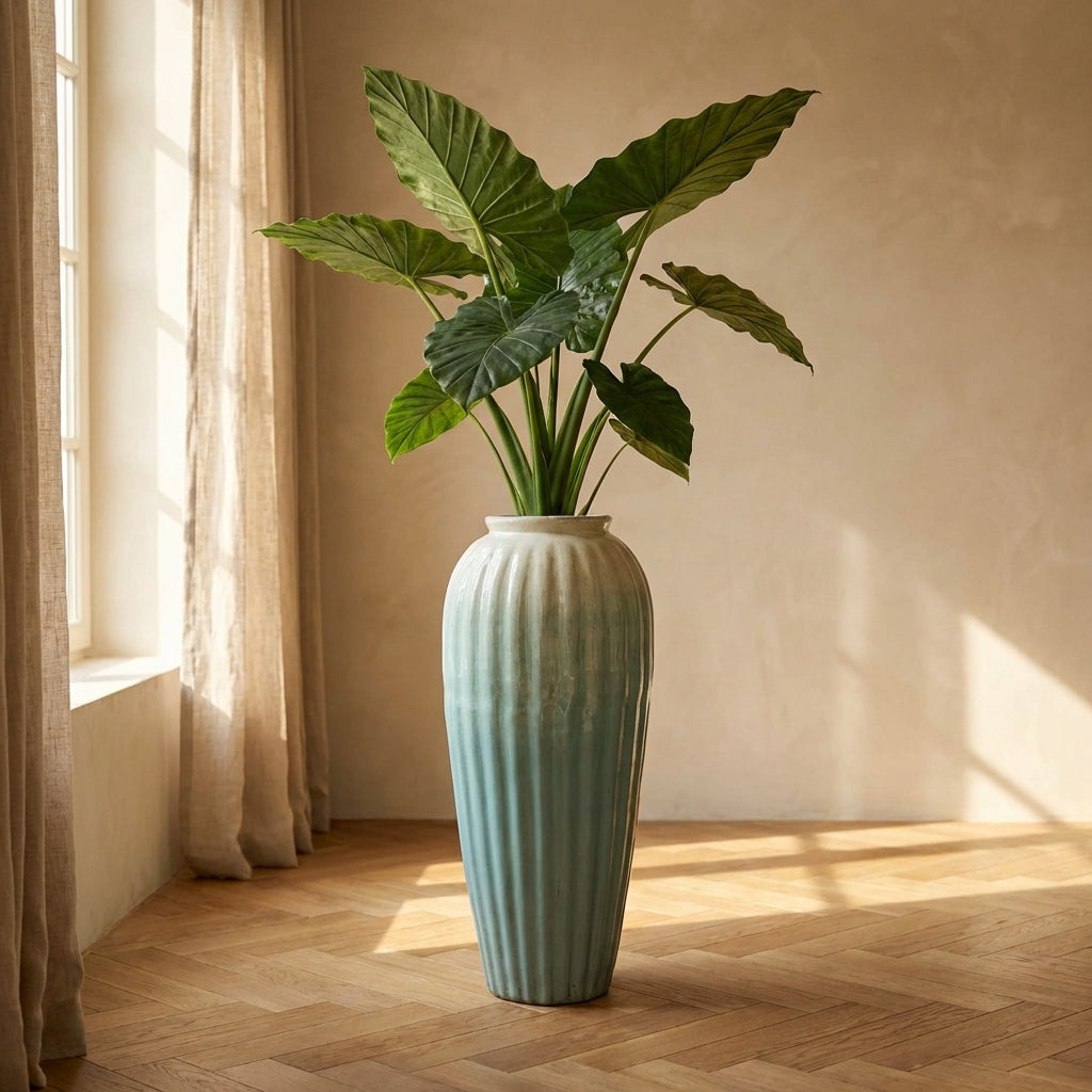 Mellisa Pot en céramique - Turquoise