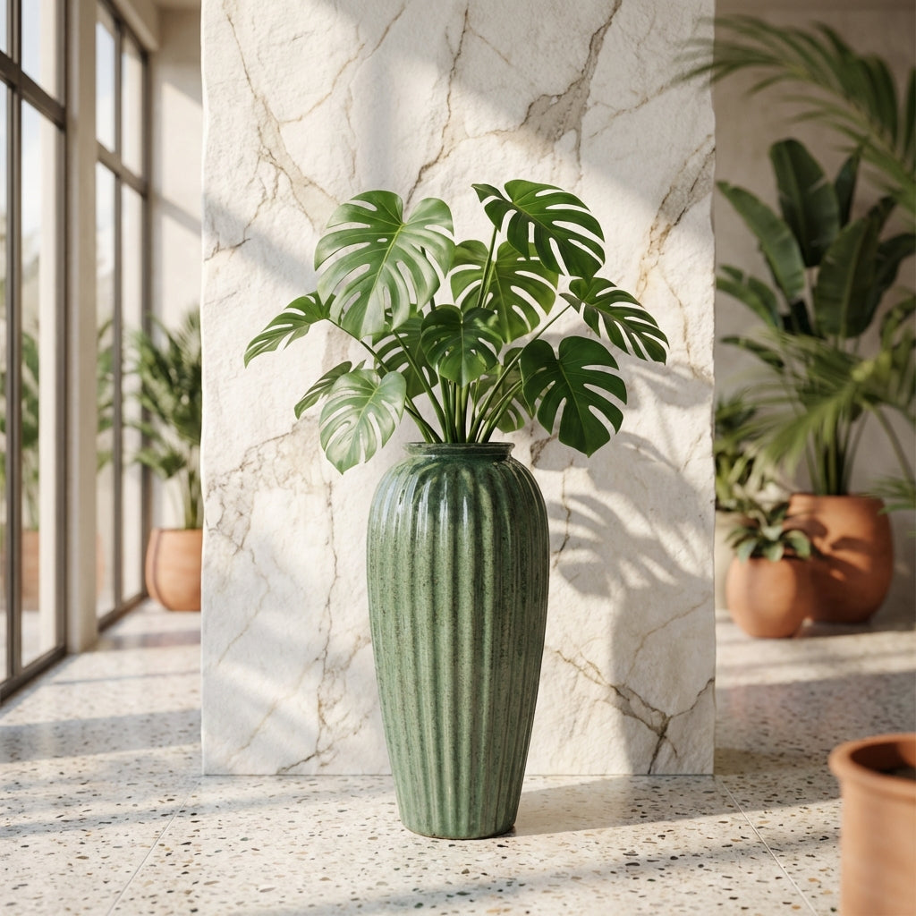 Mellisa Pot en céramique - Vert