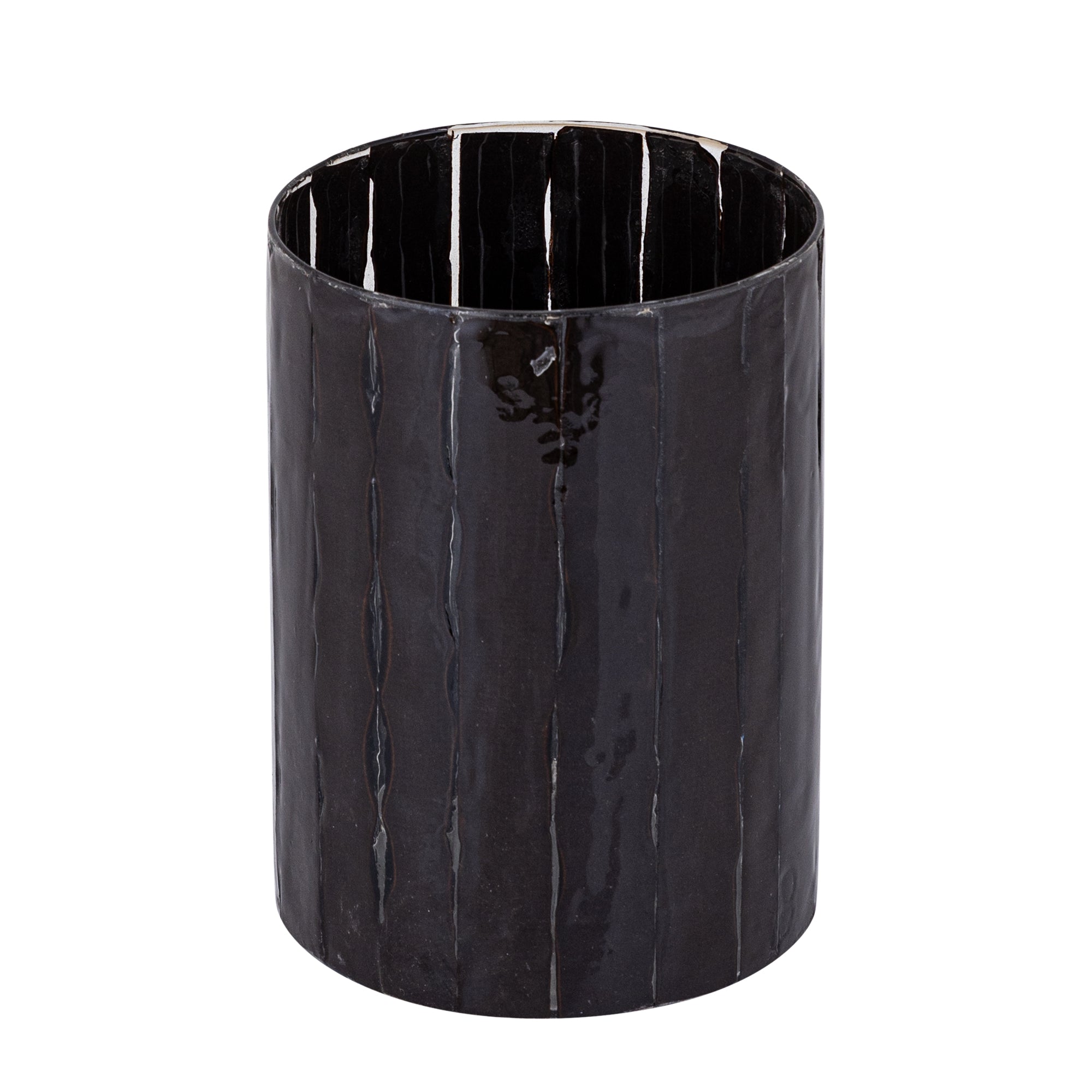 Danya Bougeoirs en verre - Marron