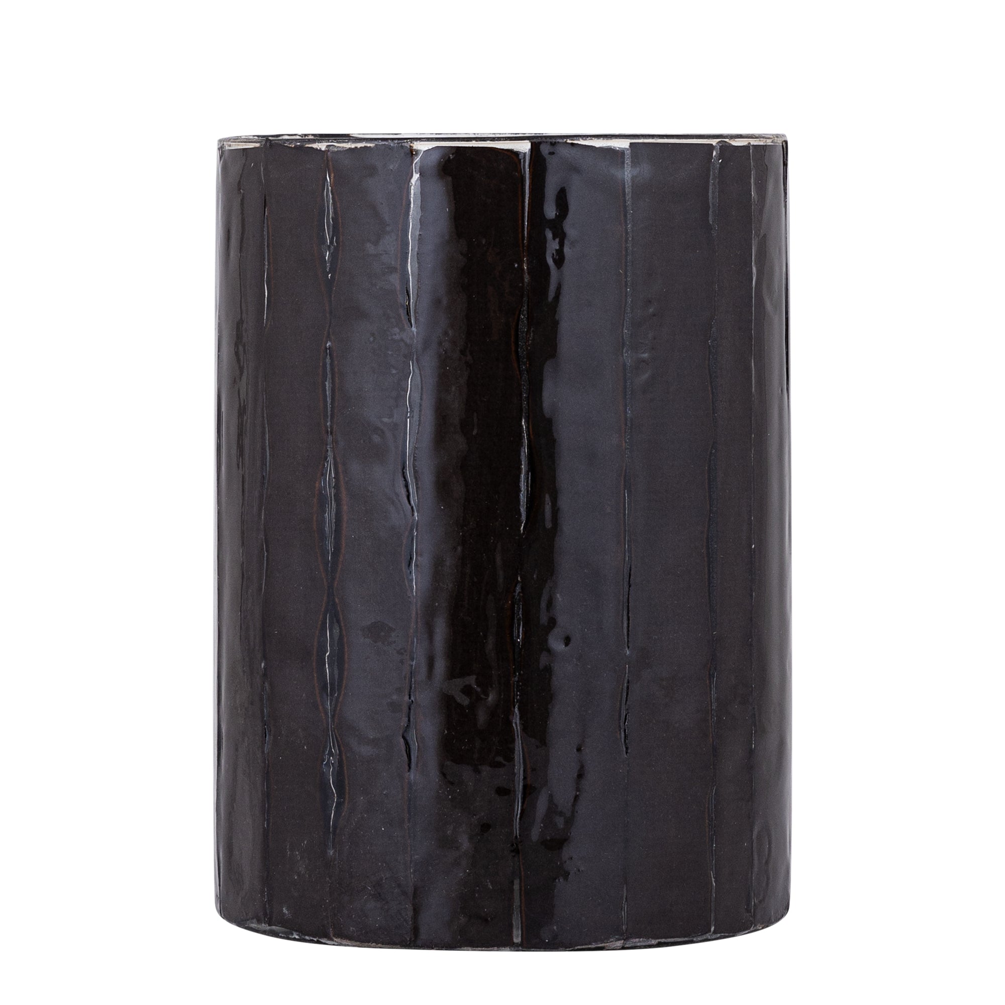 Danya Bougeoirs en verre - Marron