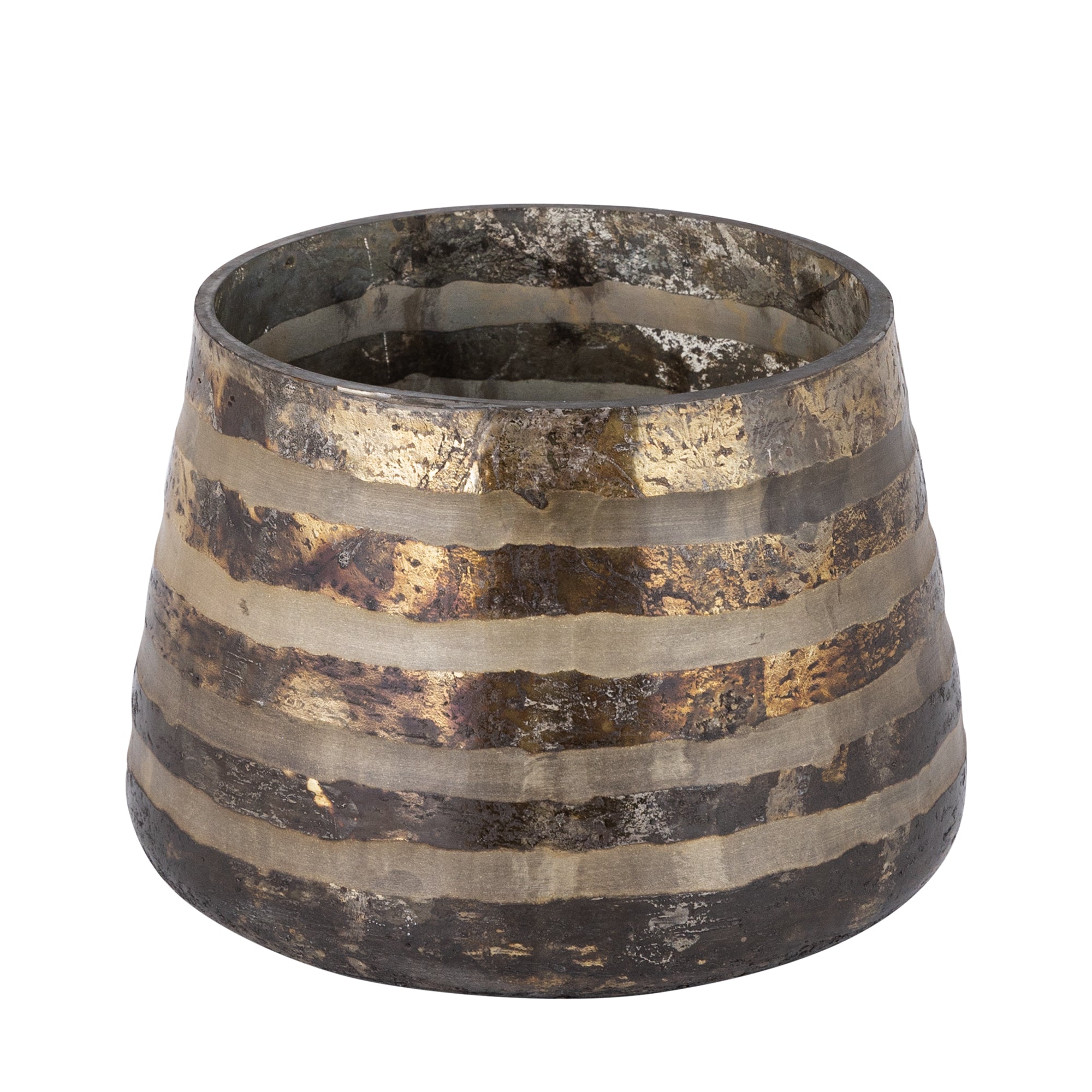 Brinder Bougeoirs en verre - Or