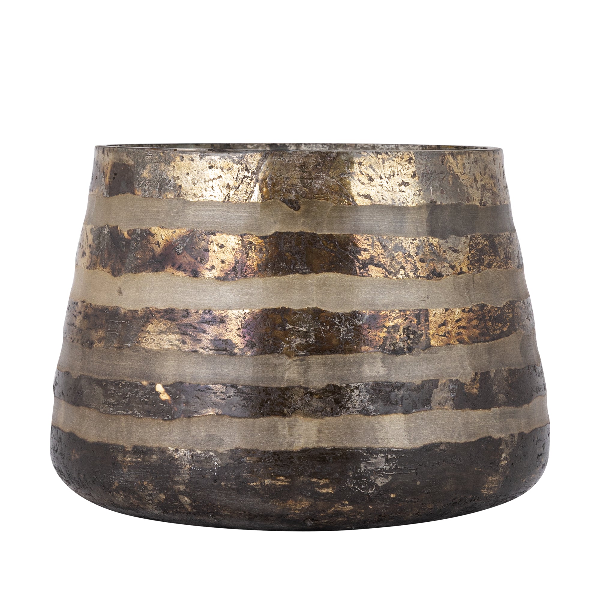 Brinder Bougeoirs en verre - Or