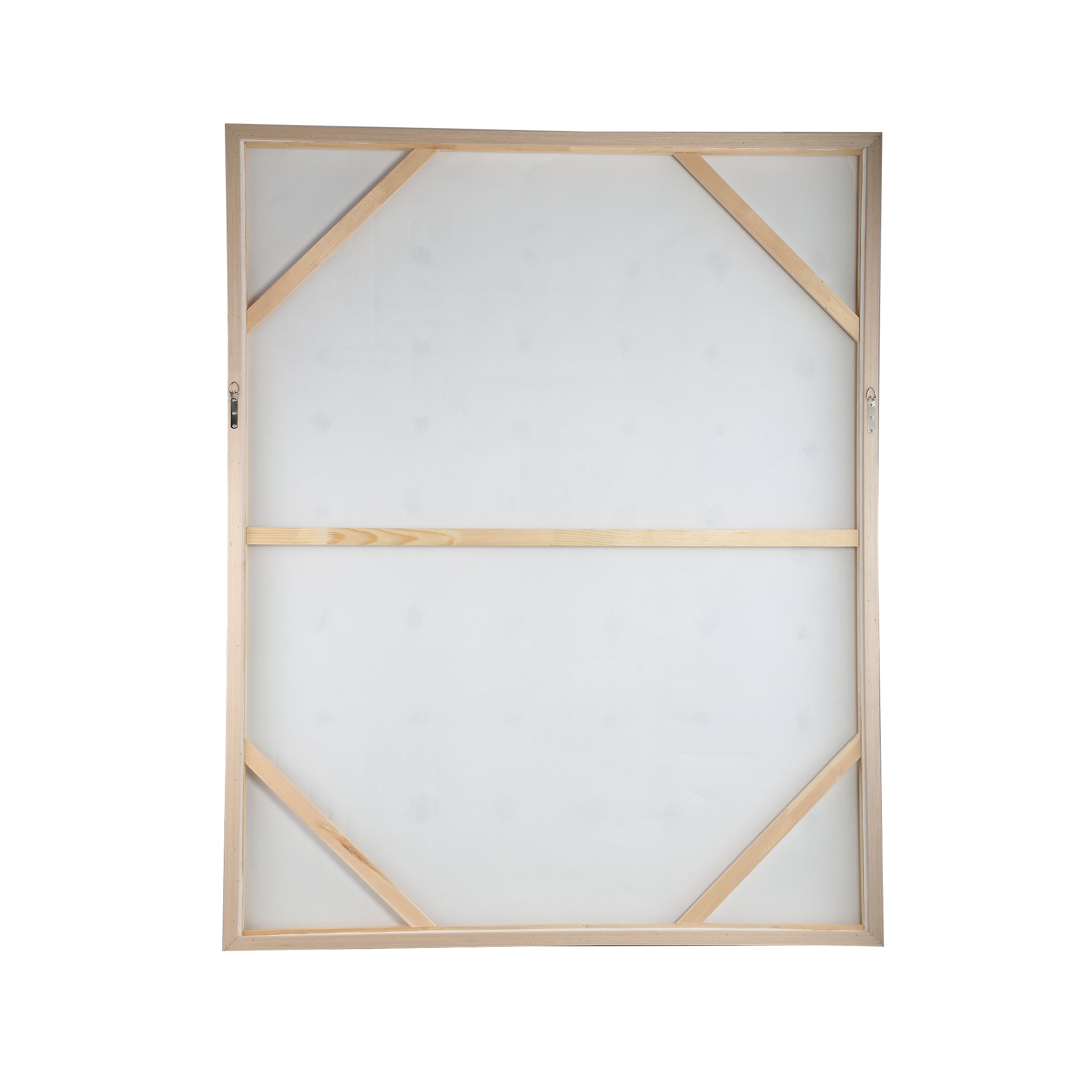 Porty Brown canvas painting cream pattern rect