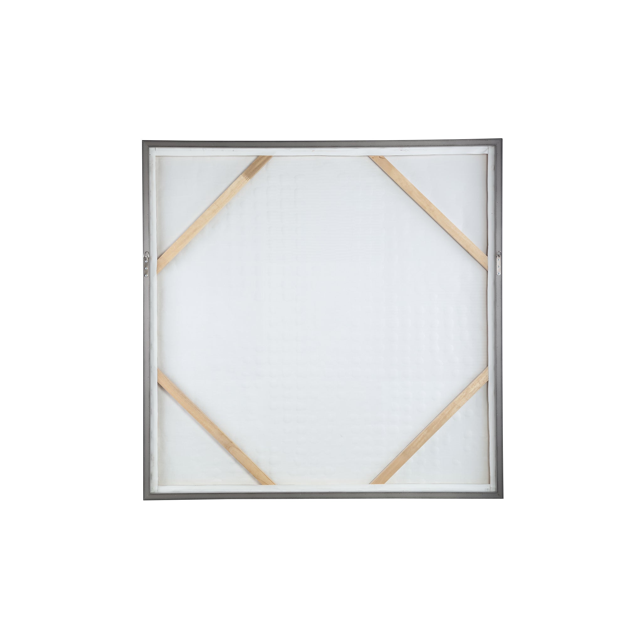 Pathe Brown canvas painting rough pattern square