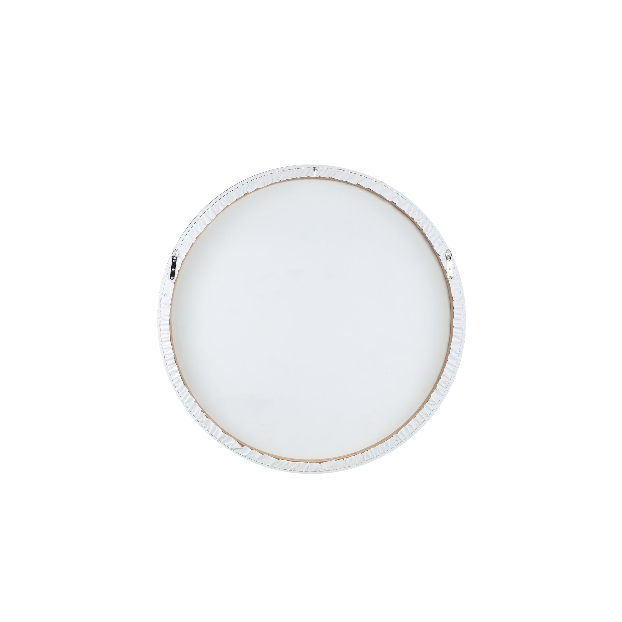 Kemp Brown canvas painting rough round S