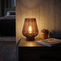 Lampe LED Zyon — Verre Bois