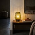 Lampe LED Zyon — Verre Bois