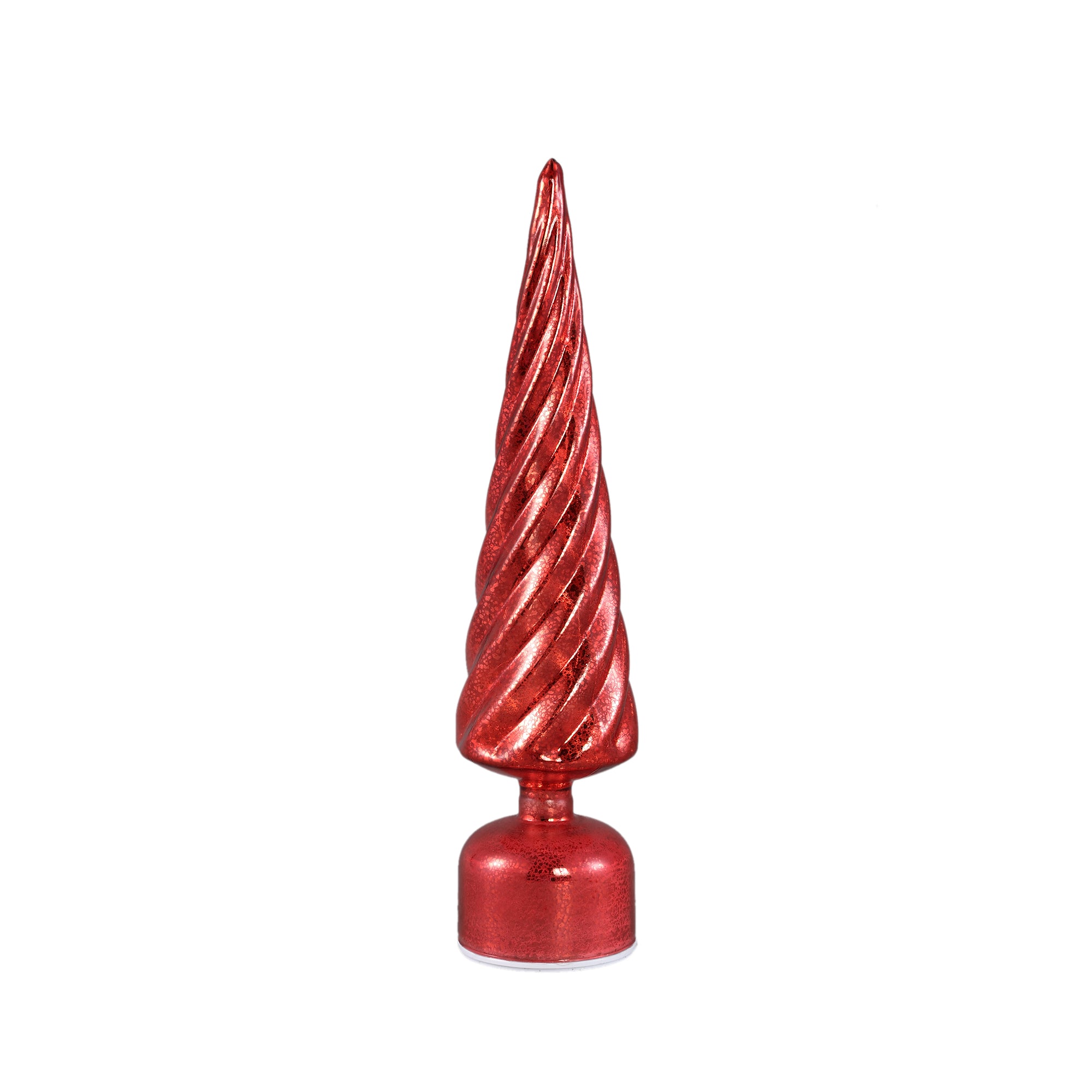 Noran Lampes LED en verre — Moving Tree Led Light Swirl - Rouge