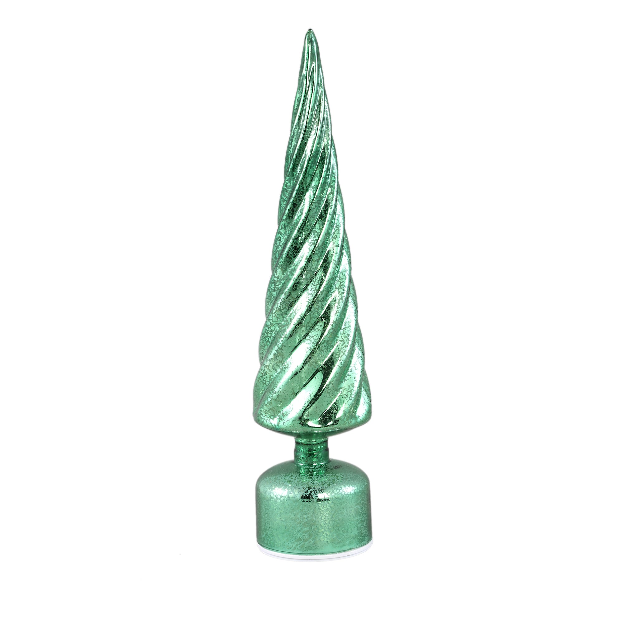 Noran Lampes LED en verre — Moving Tree Led Light Swirl - Vert foncé