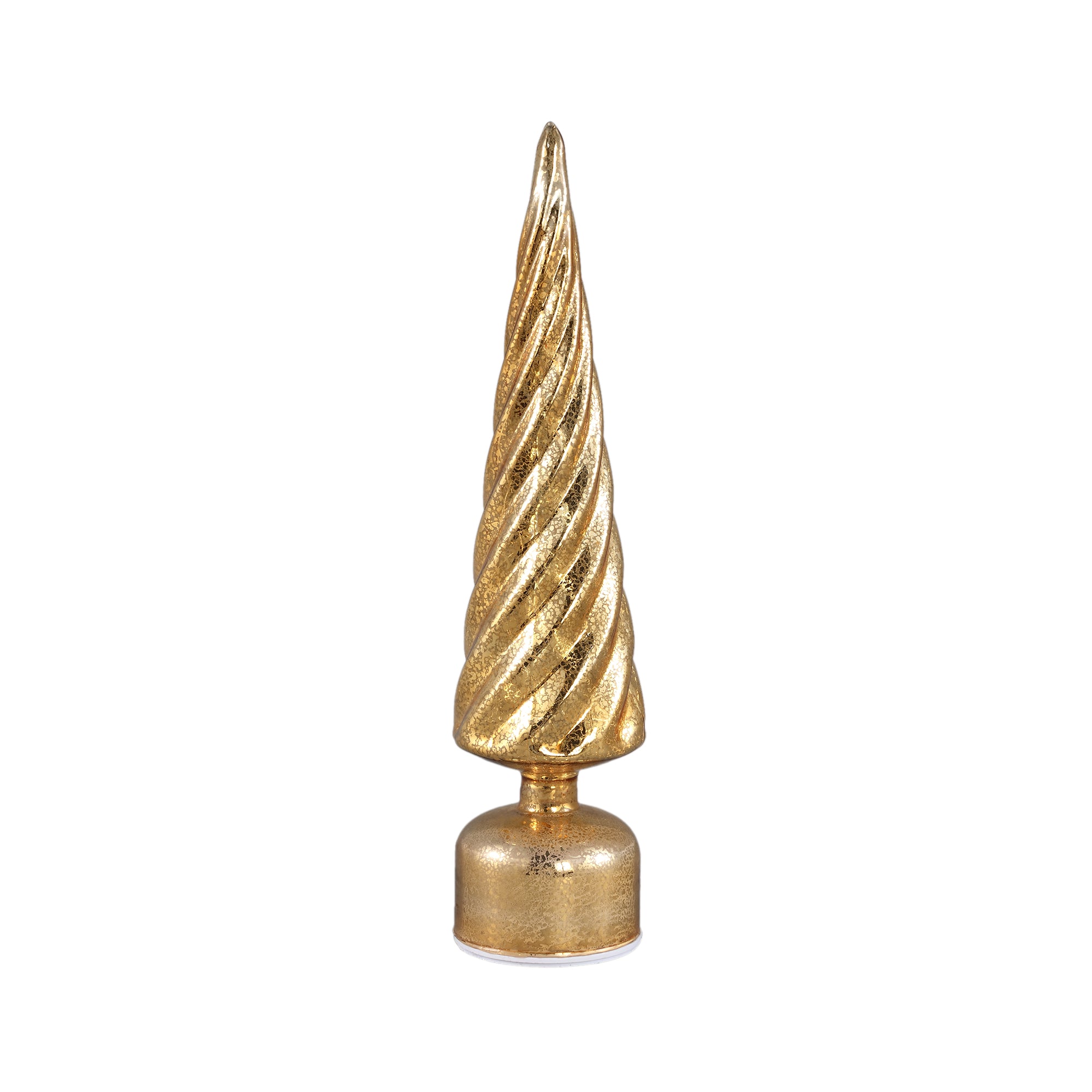 Noran Lampes LED en verre — Moving Tree Led Light Swirl - Or