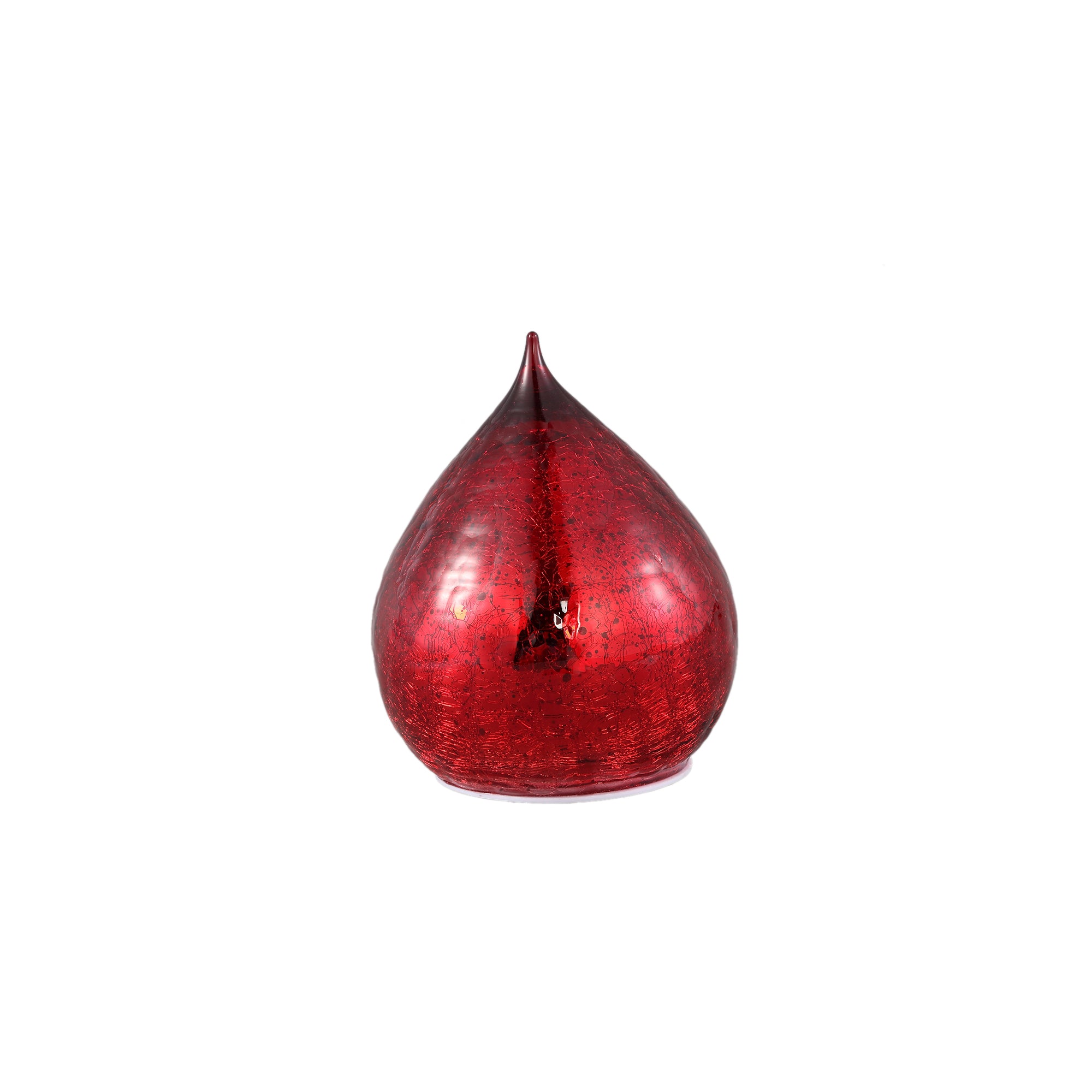 Falore Lampes LED en verre - Rouge