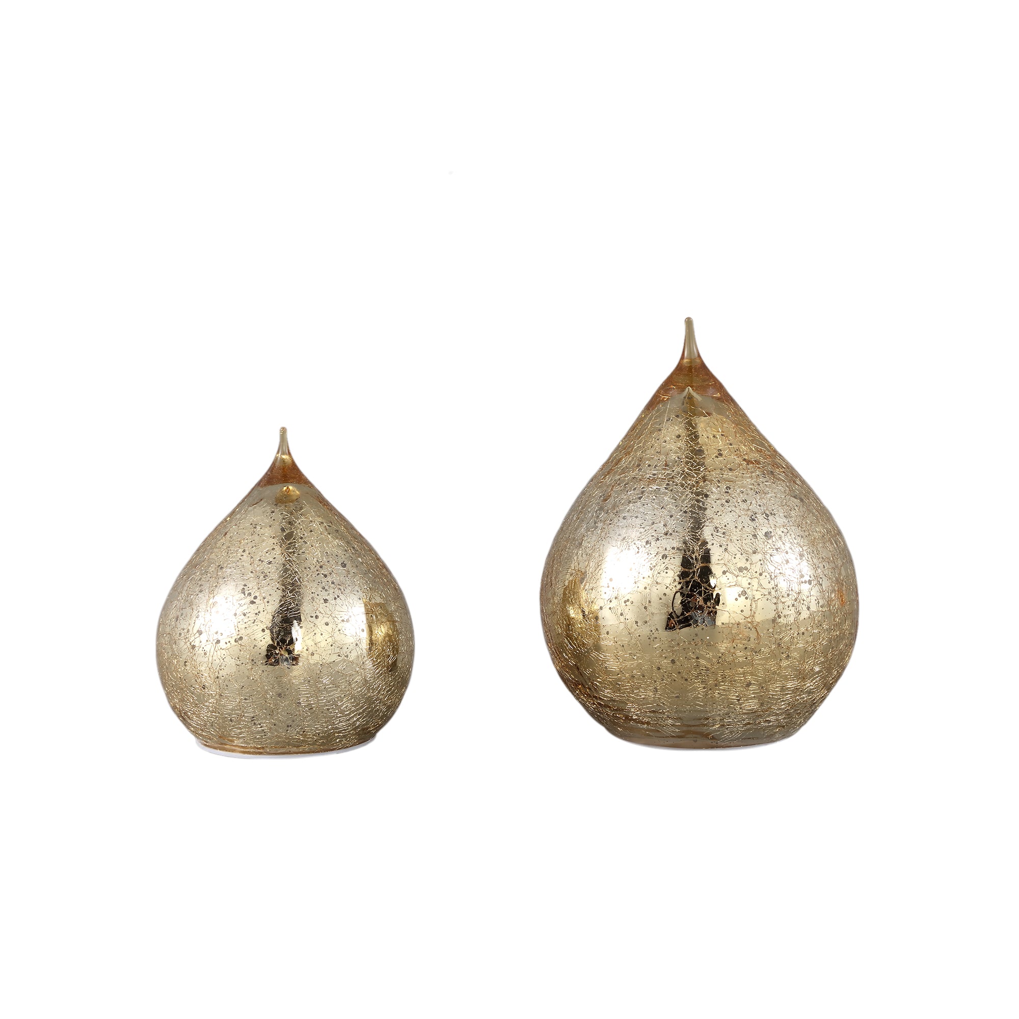 Falore Lampes LED en verre - Or