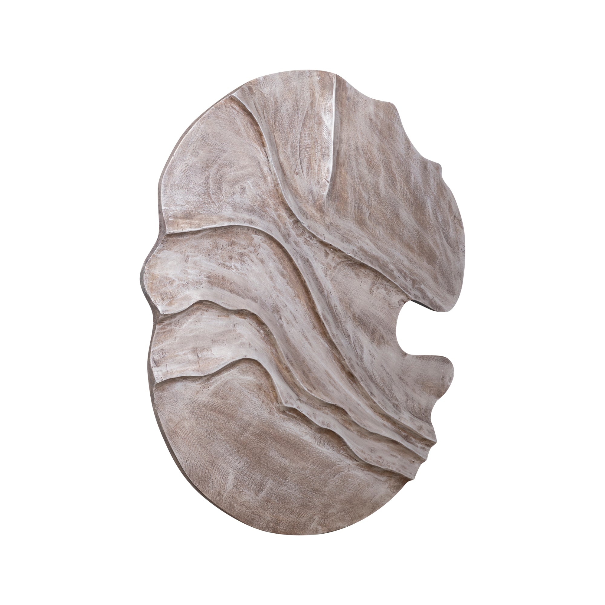 Samraj Brown MDF wall panel wave structure