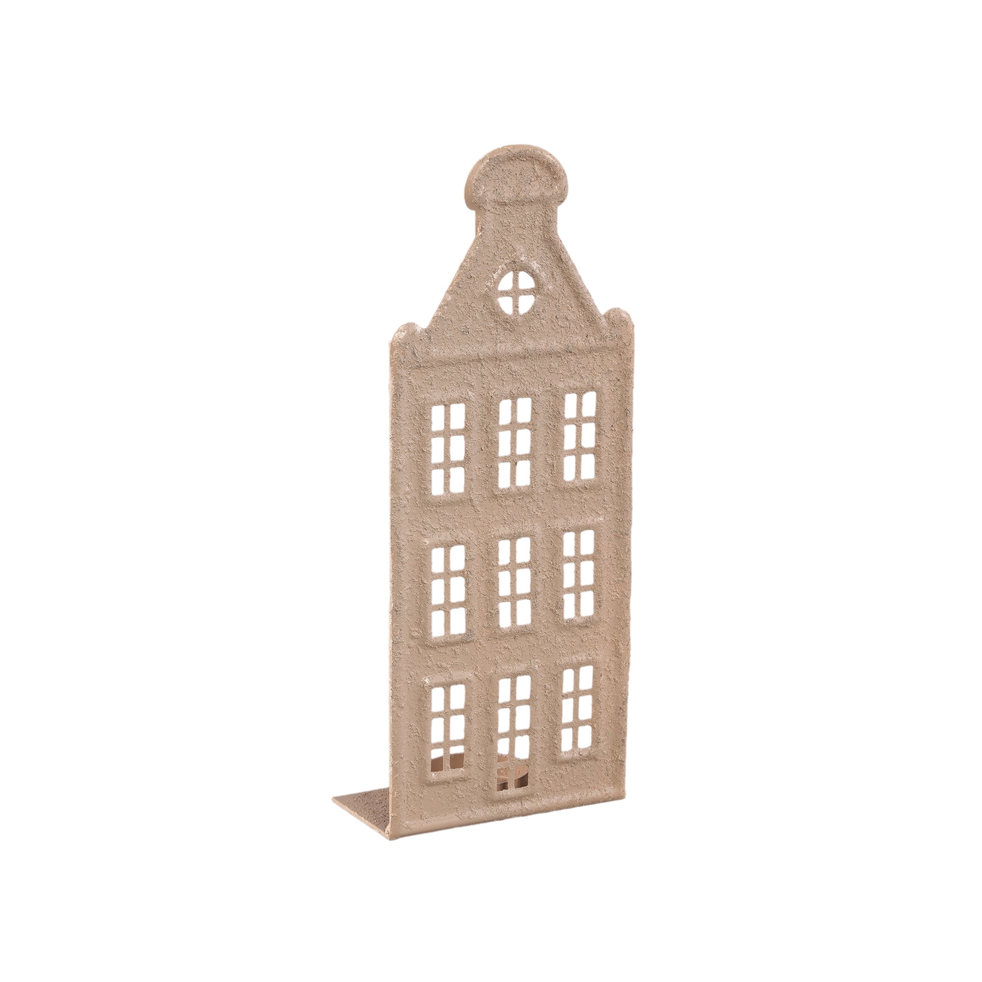 Verina Bougeoirs en fer - Beige
