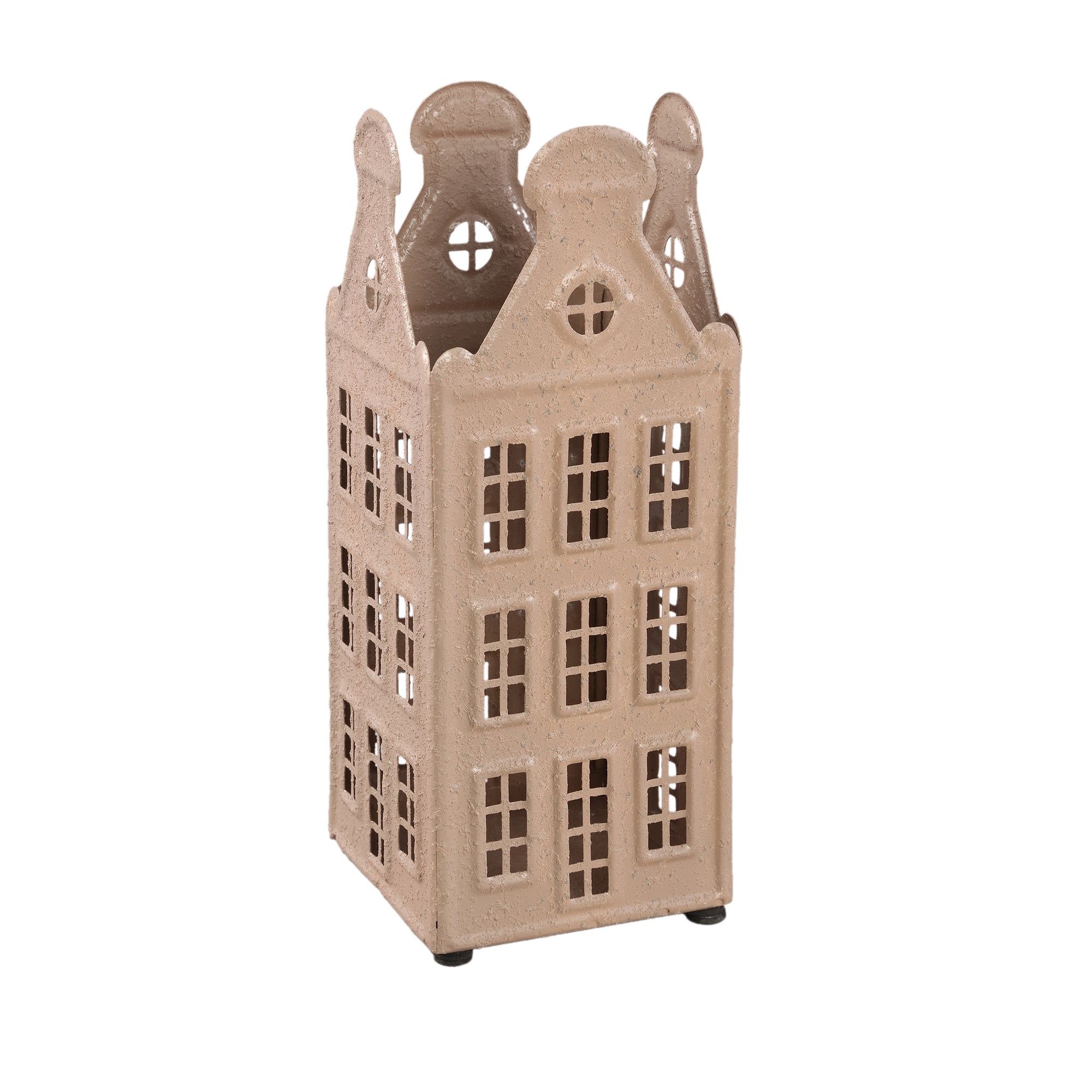 Verina Bougeoirs en fer - Beige