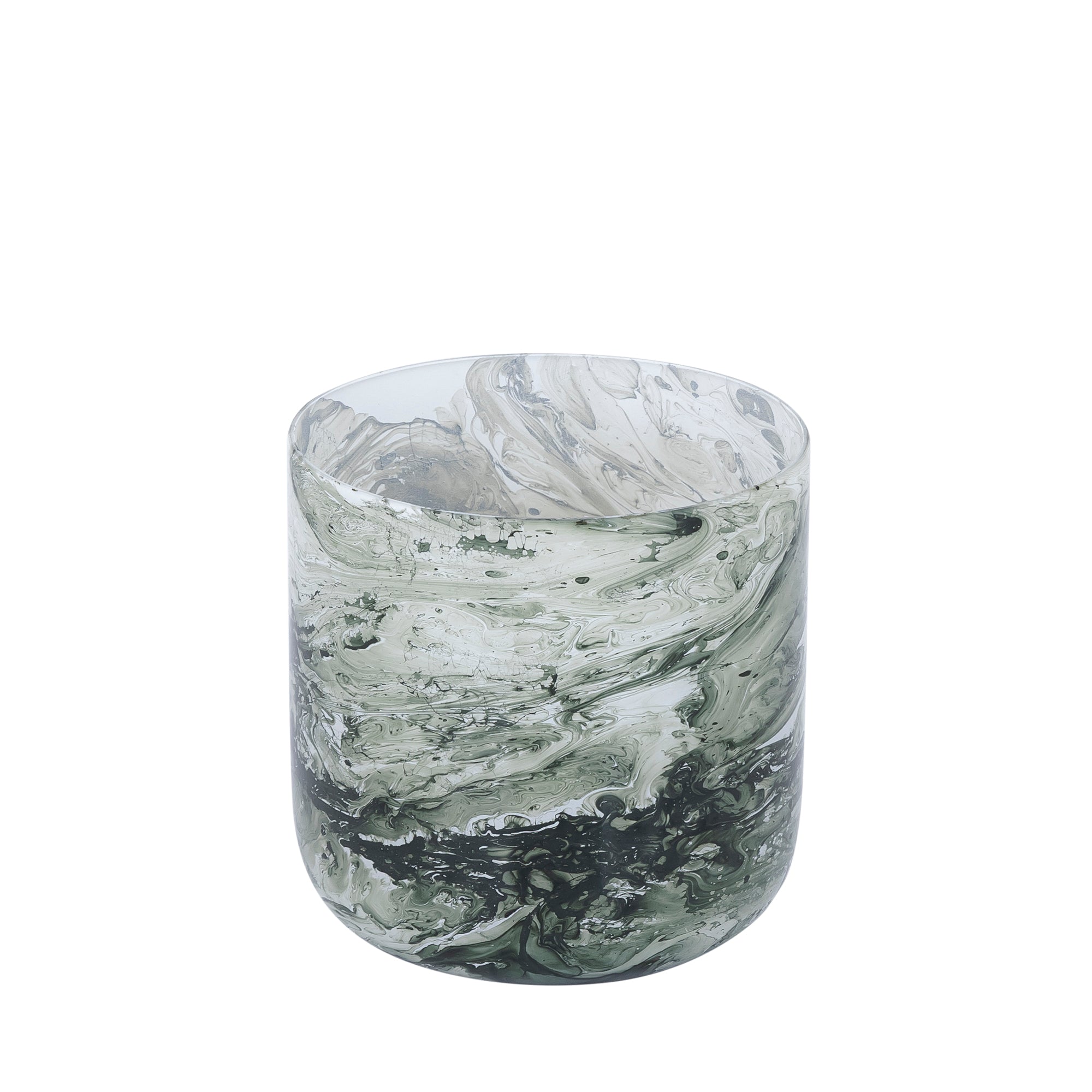Kinner Bougeoirs en verre - Vert