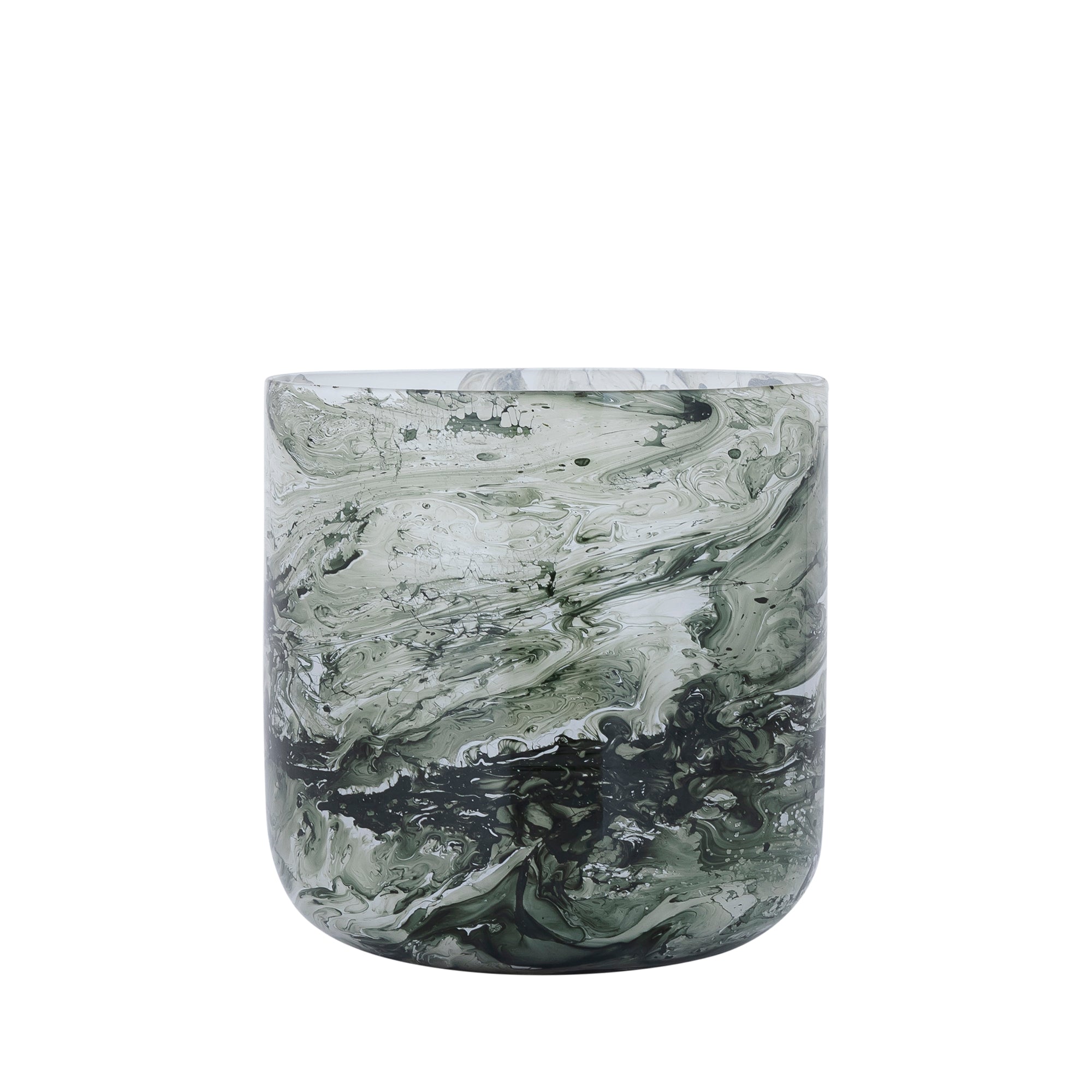 Kinner Bougeoirs en verre - Vert